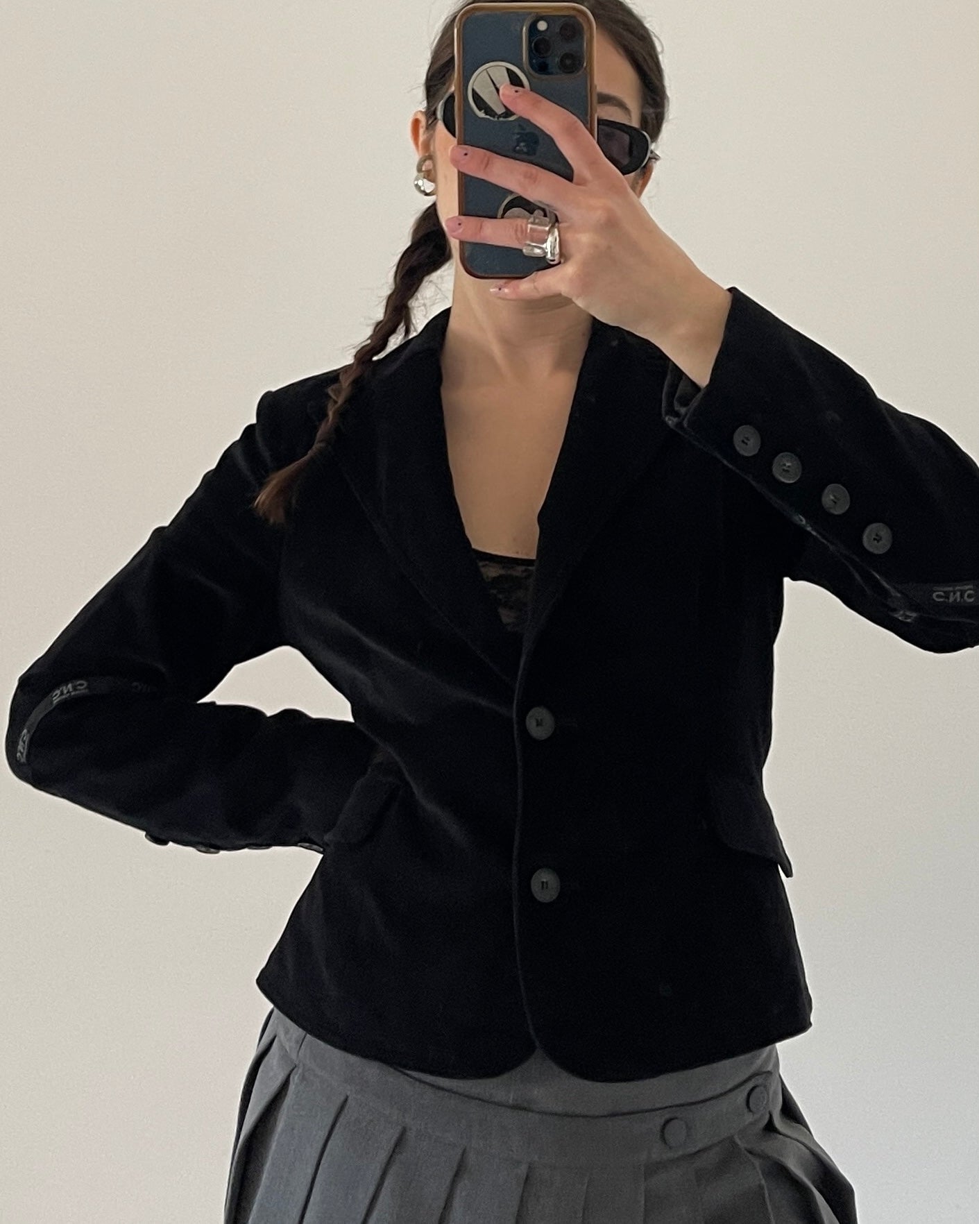 Velvet blazer by Costume National