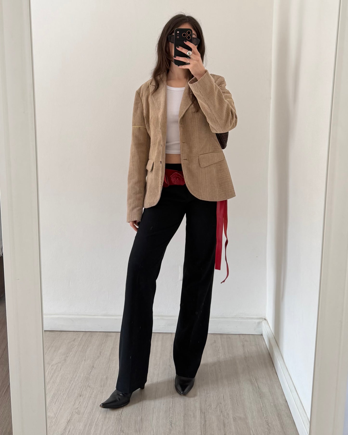Pinko straight leg suit trousers