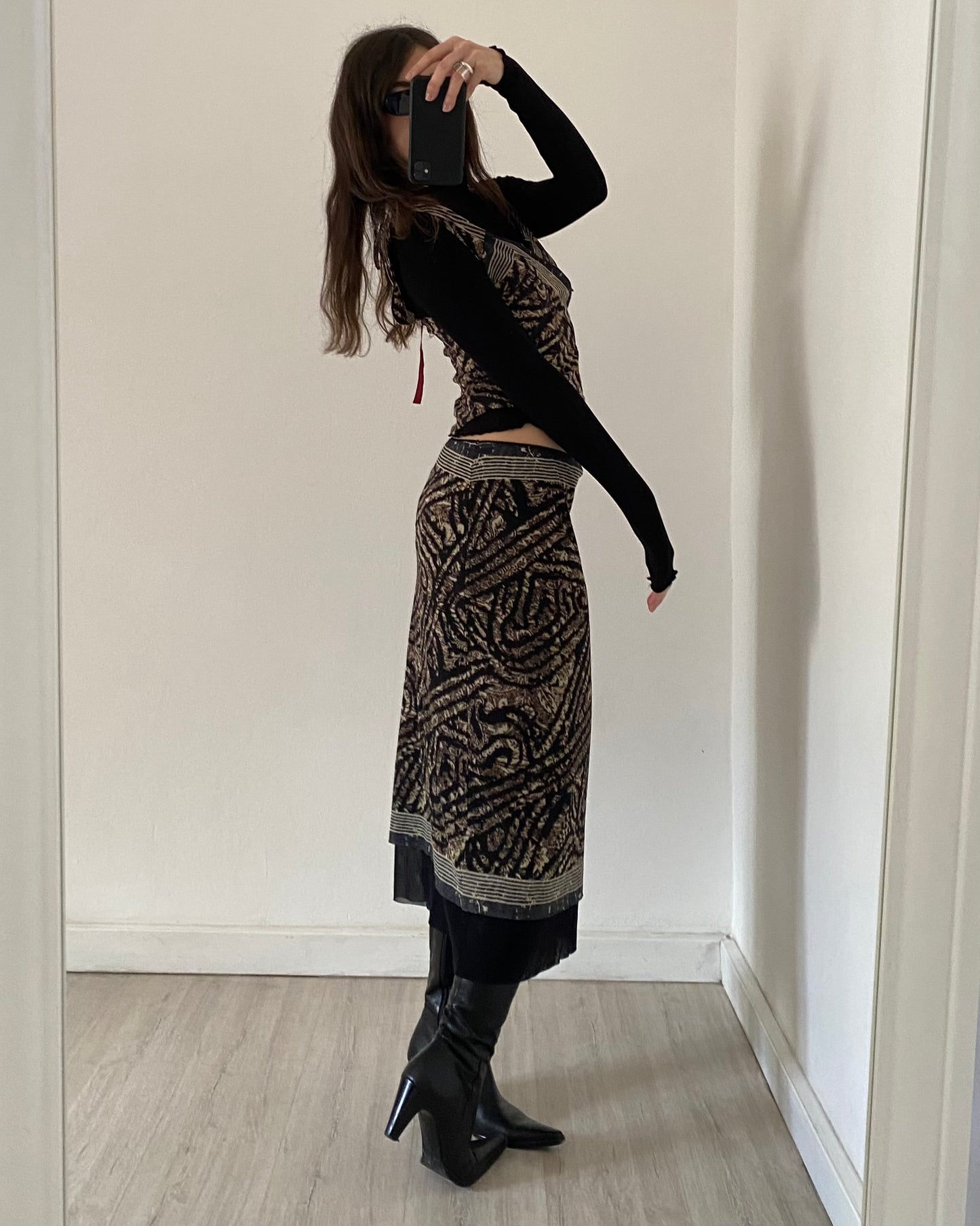 Micro mesh co-ord set