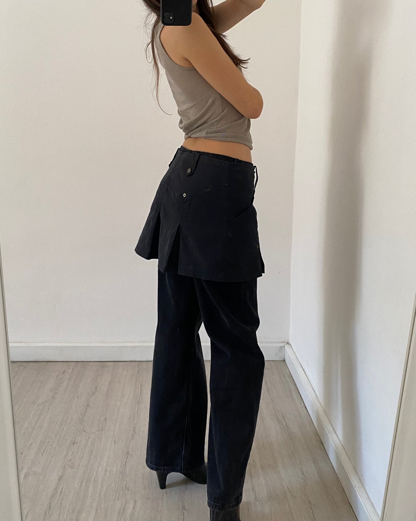 Pleated mini skirt by Celyn b