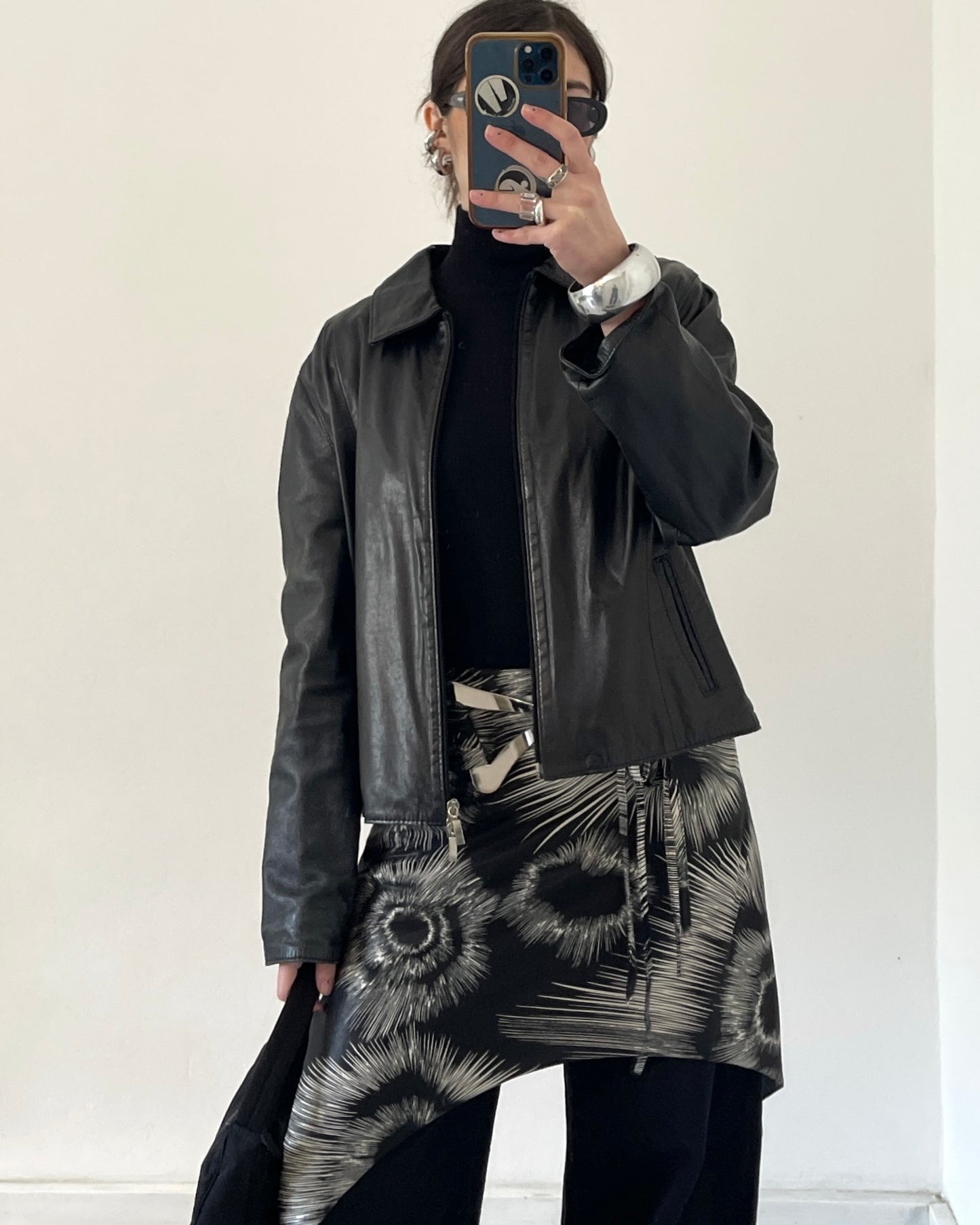 Wool turtleneck bodysuit