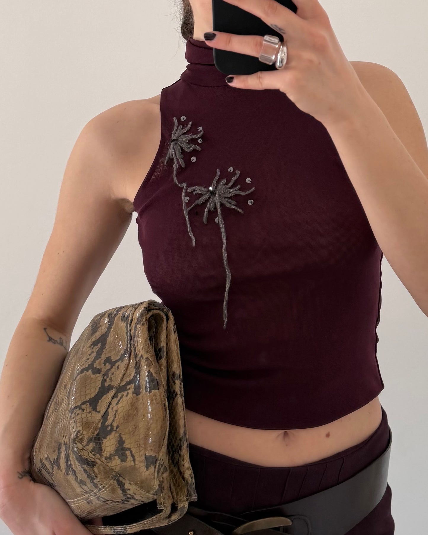 00s micro mesh top