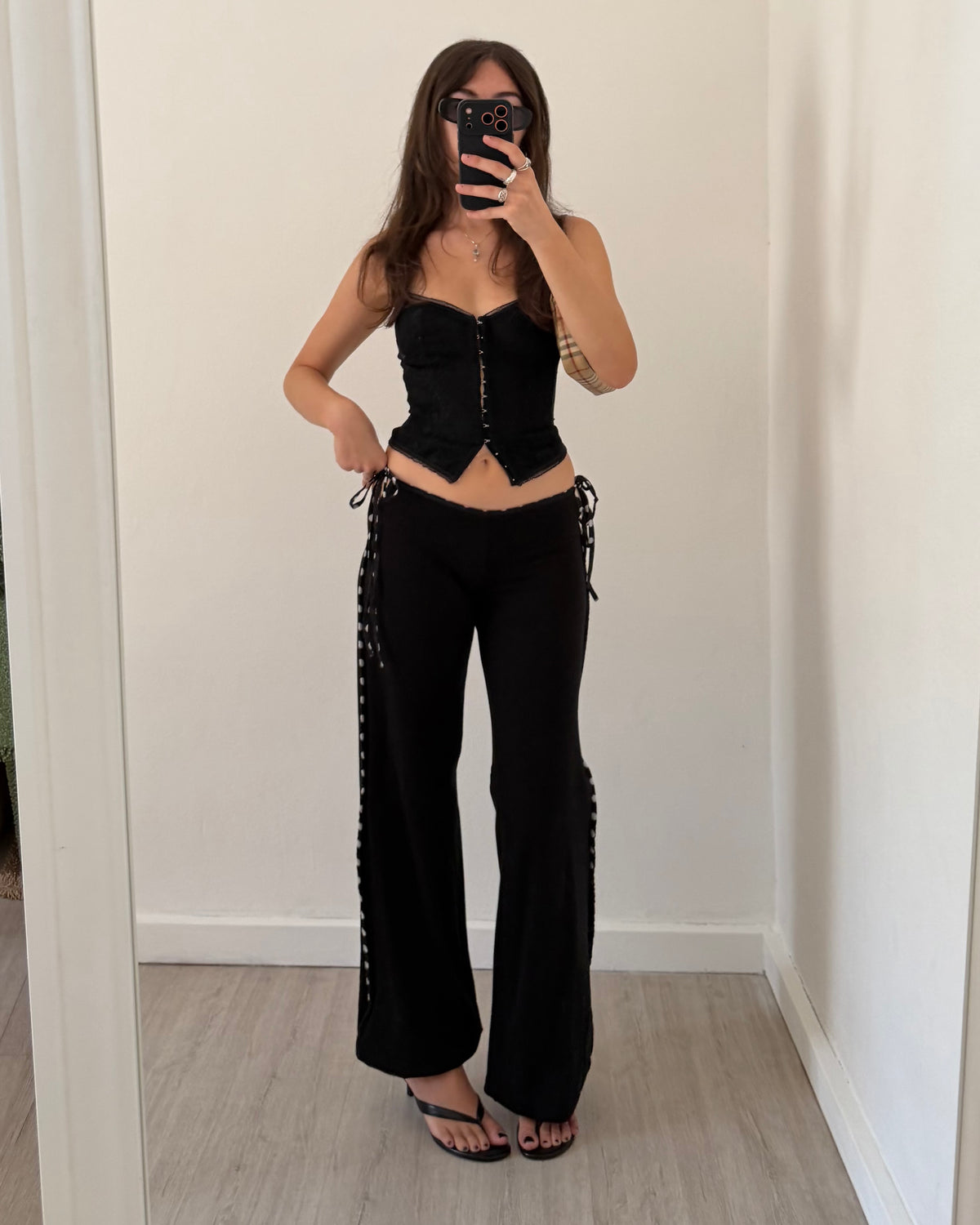 00s lace corset top