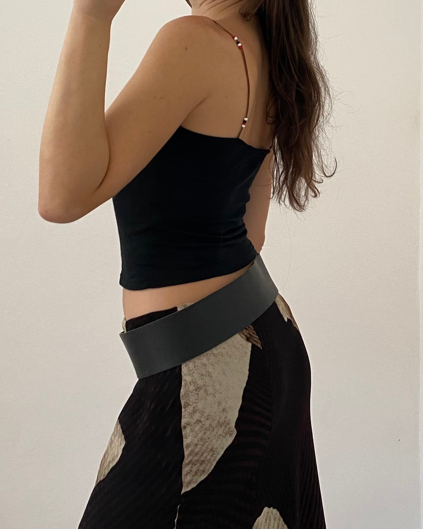 Beaded halterneck top