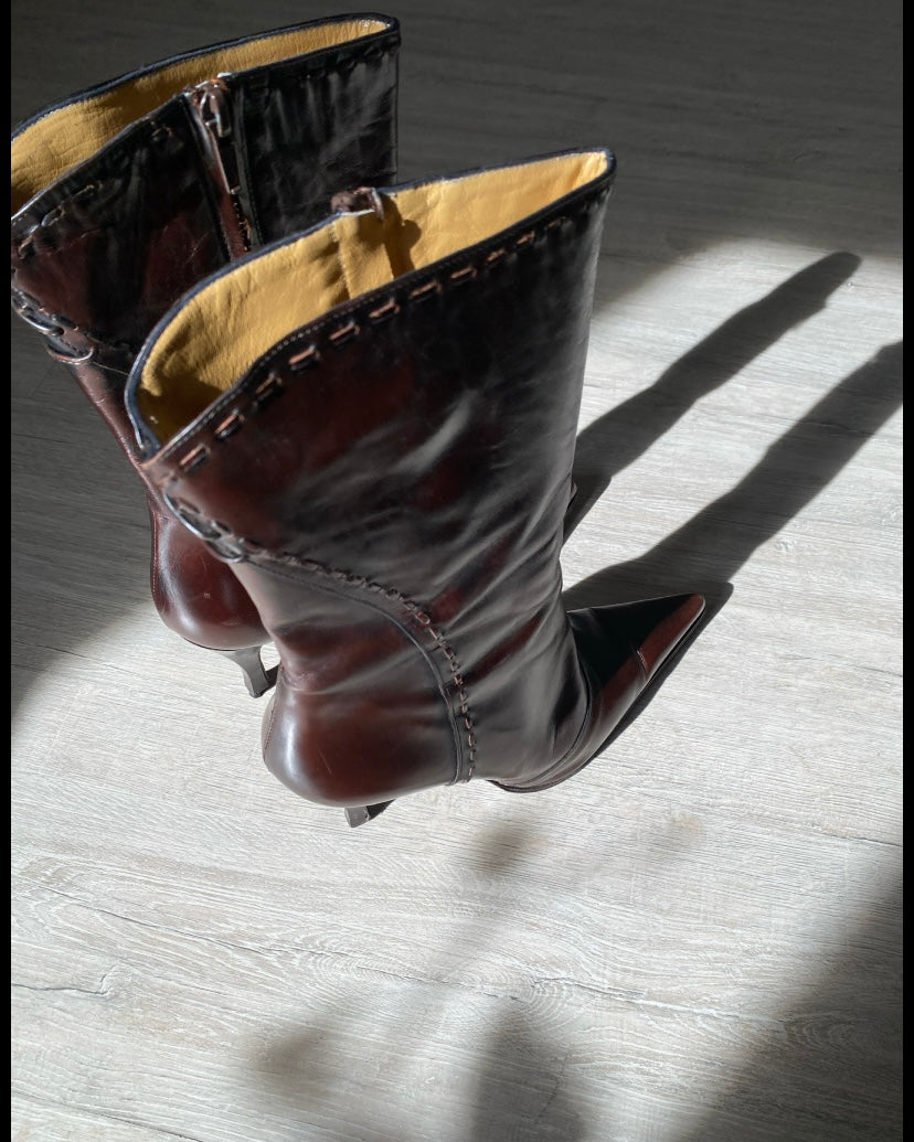 00s leather boots