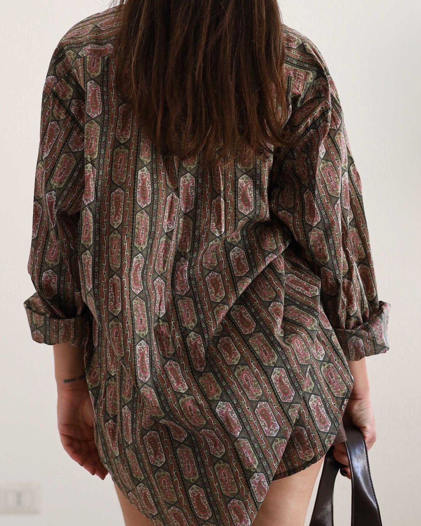 Cacharel paisley print shirt