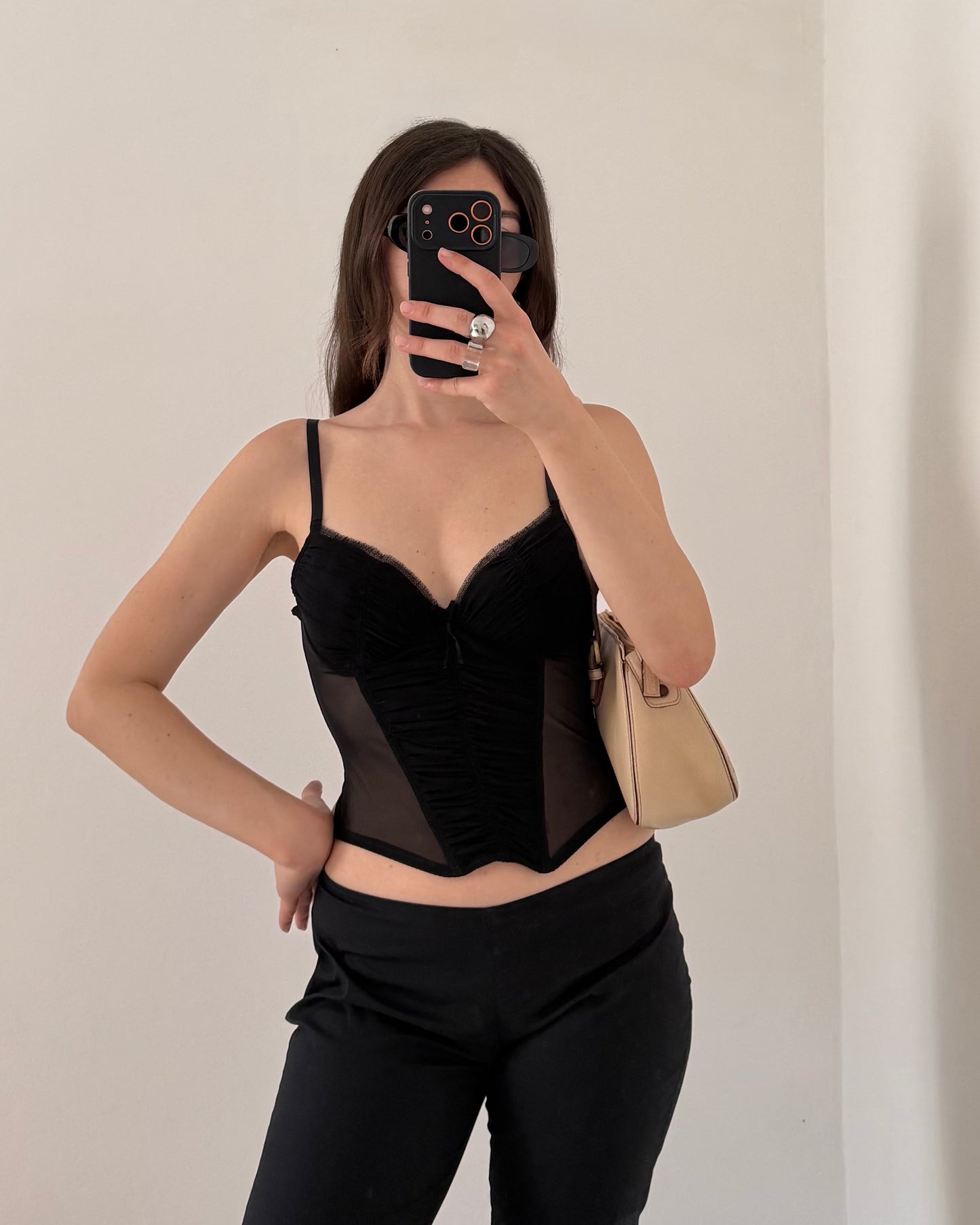 00s ruched corset