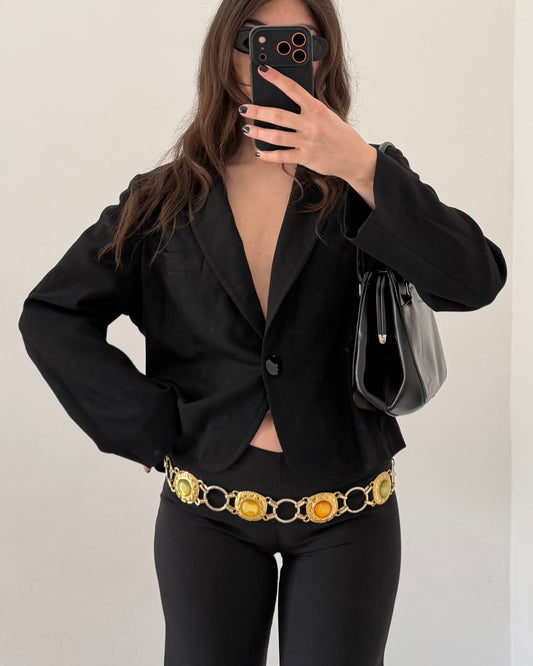 90s cropped blazer