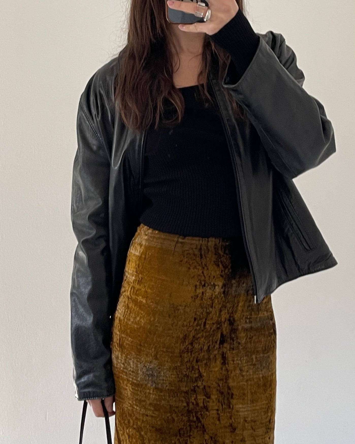 Ferrero Rocher midi skirt
