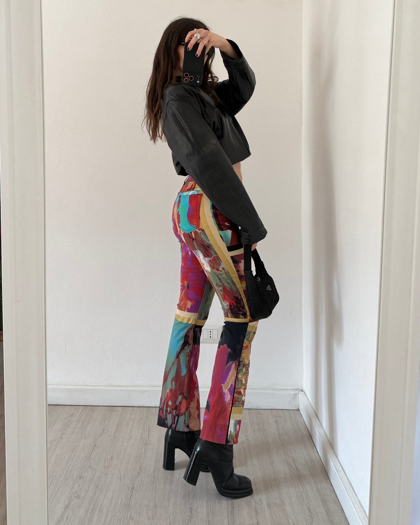 Roberto Cavalli printed jeans