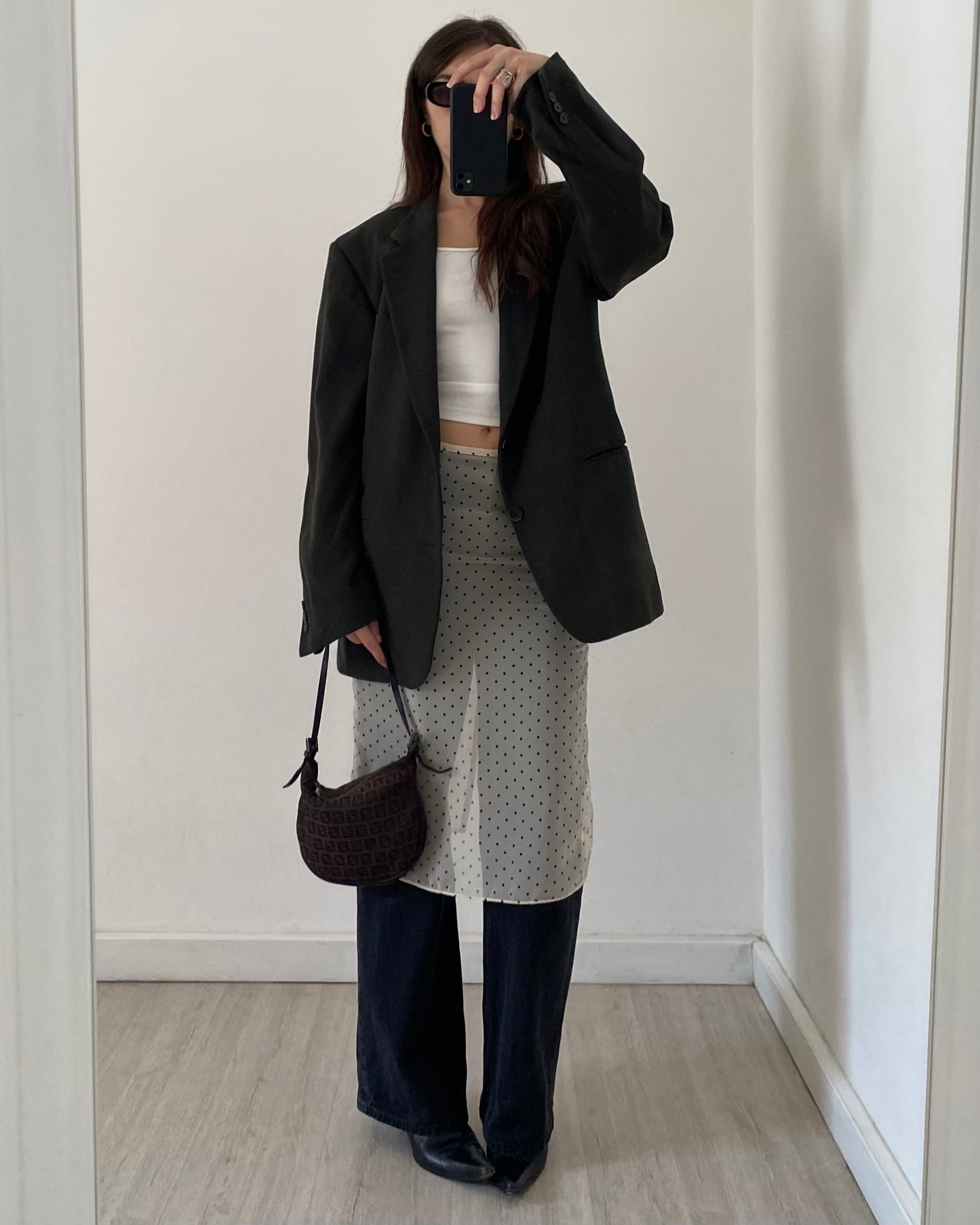 Cashmere and wool blazer