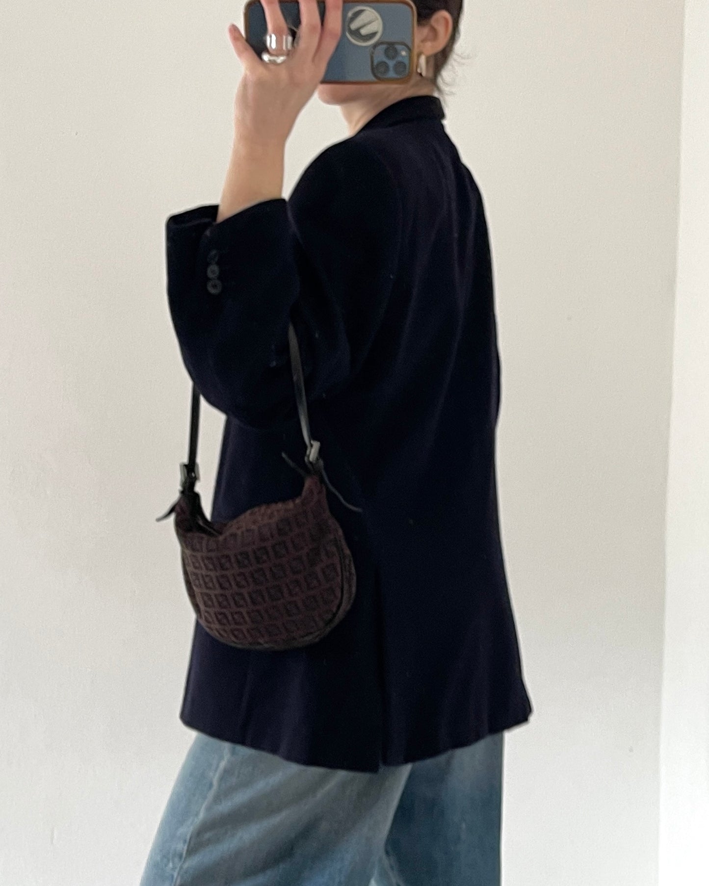 Cashmere and wool blazer