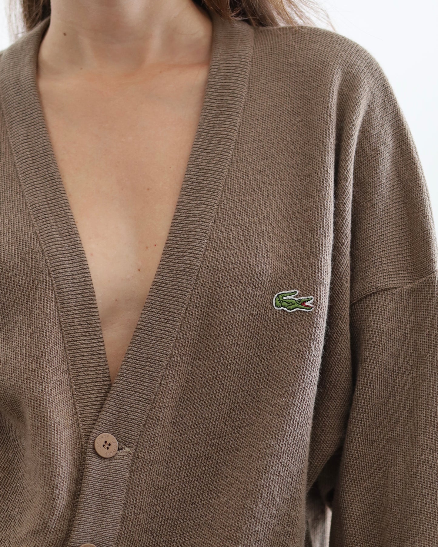 Lacoste vintage cardigan