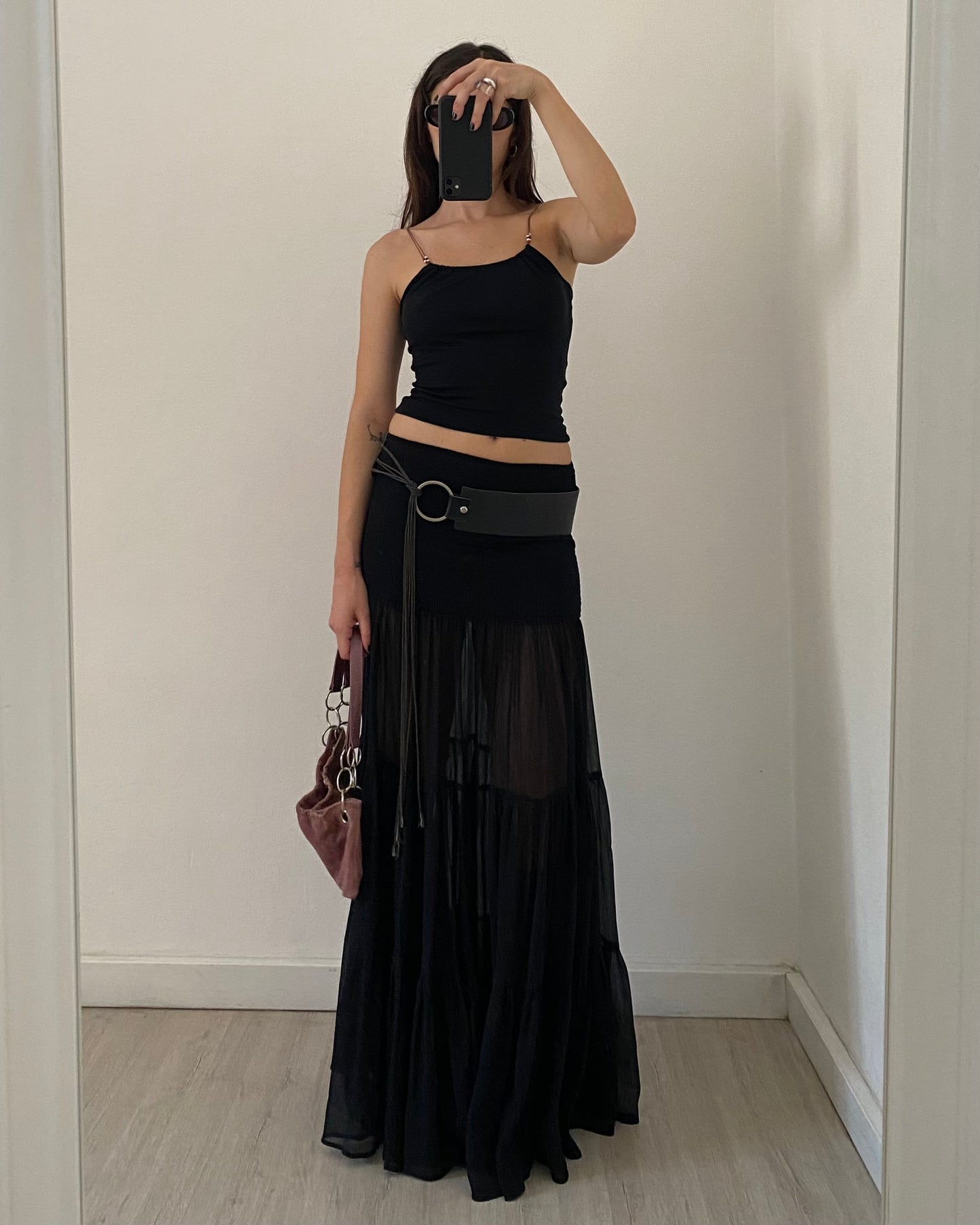 Beaded halterneck top