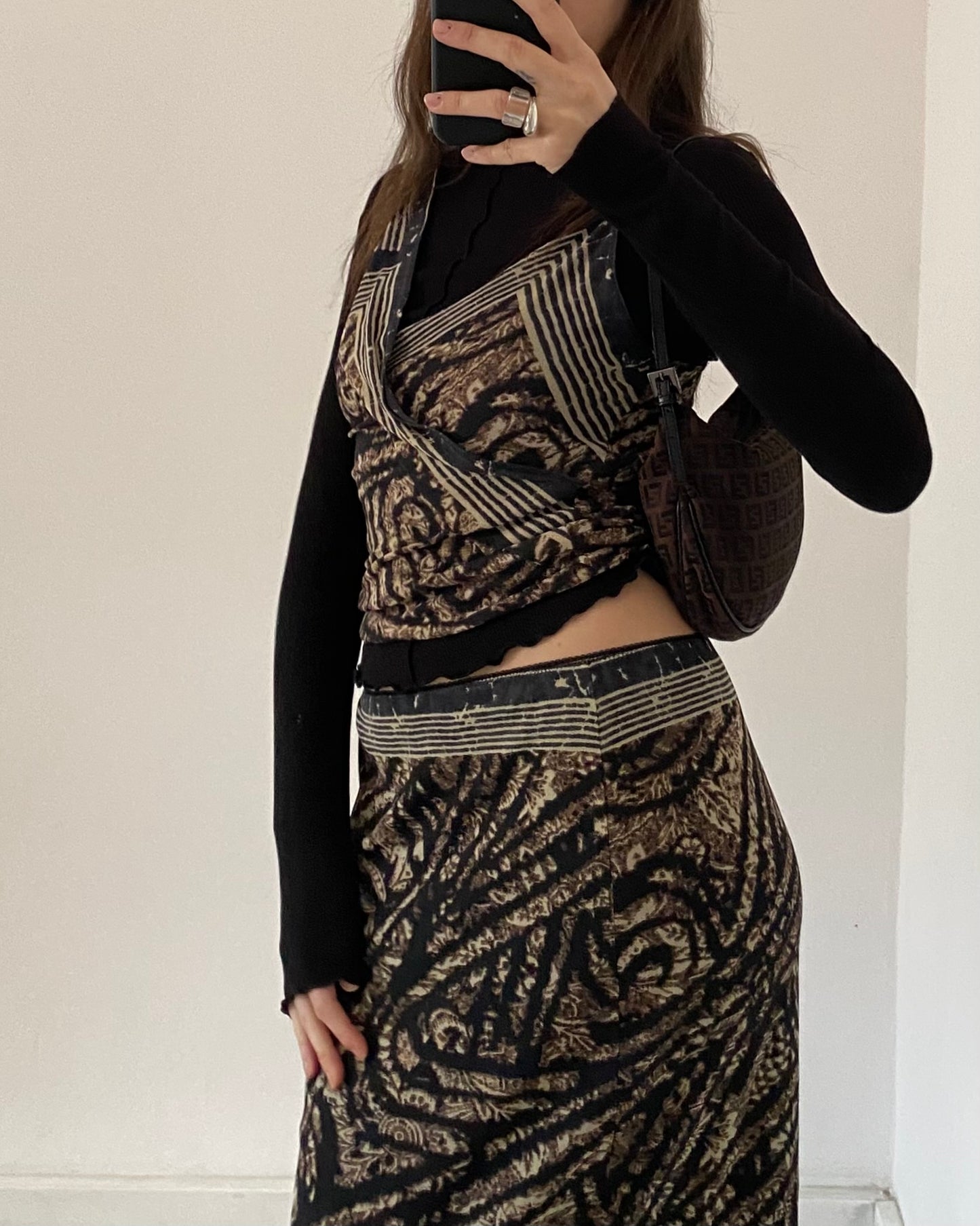 Micro mesh co-ord set