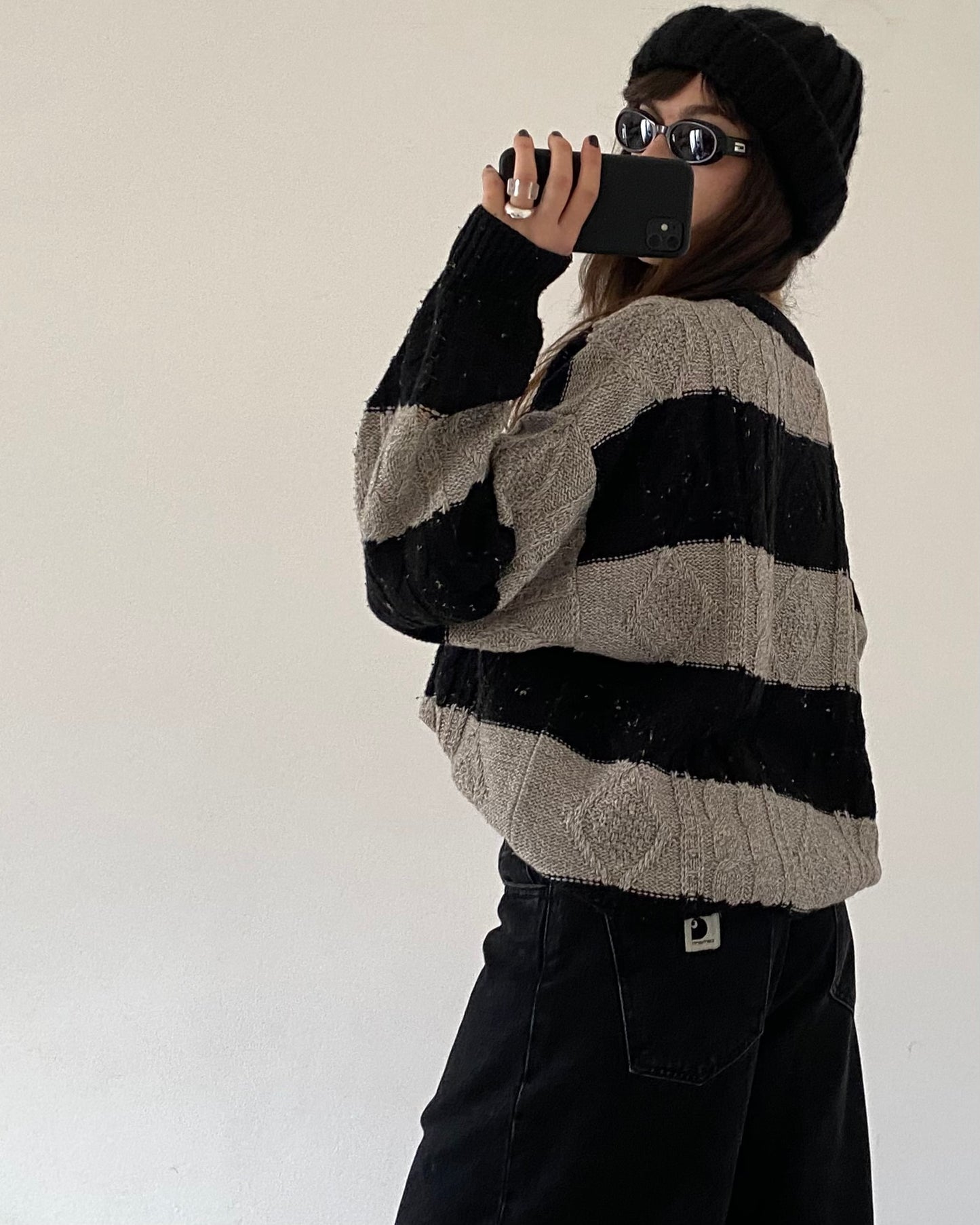 Wool striped jumper