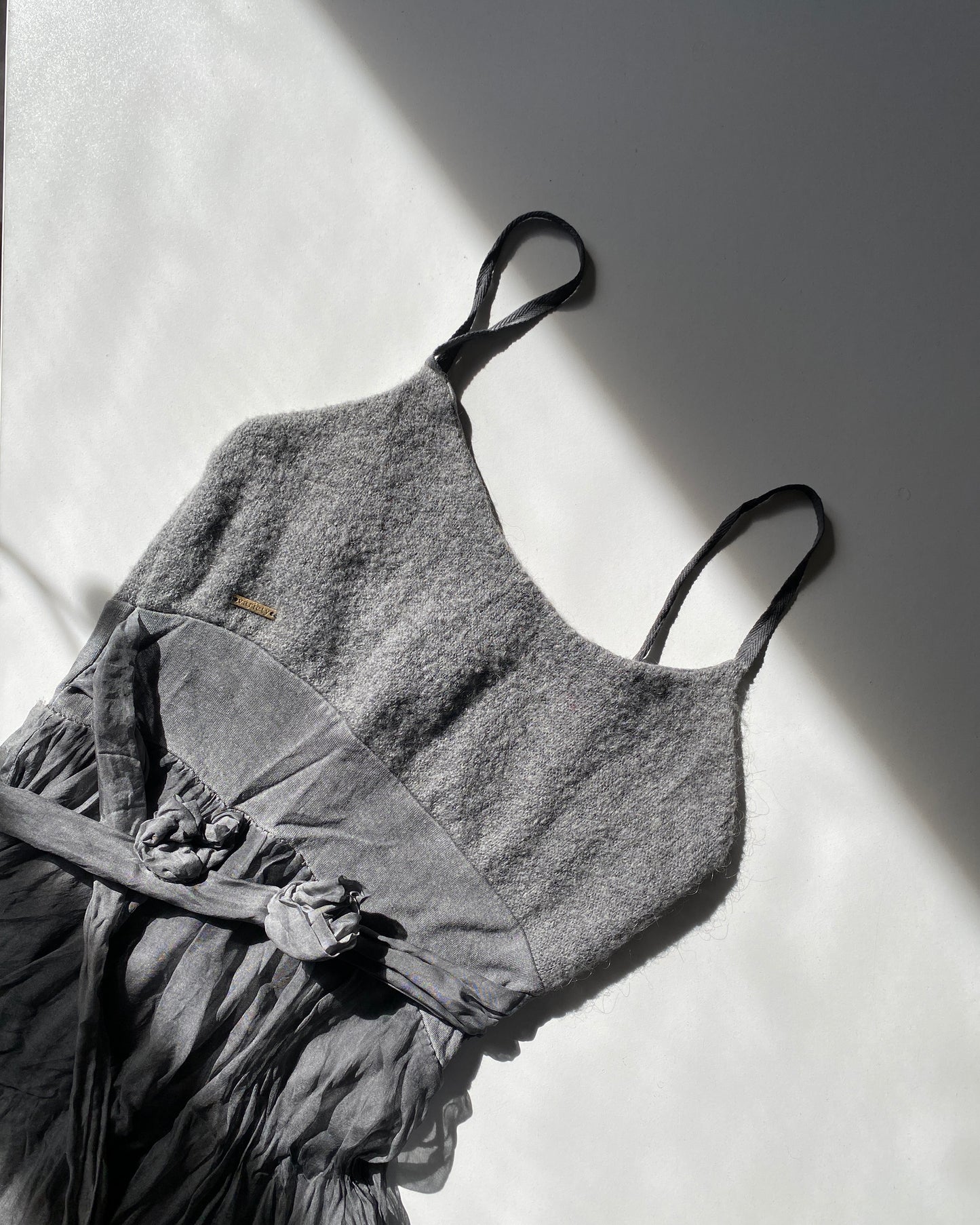 Silk&mohair mini dress