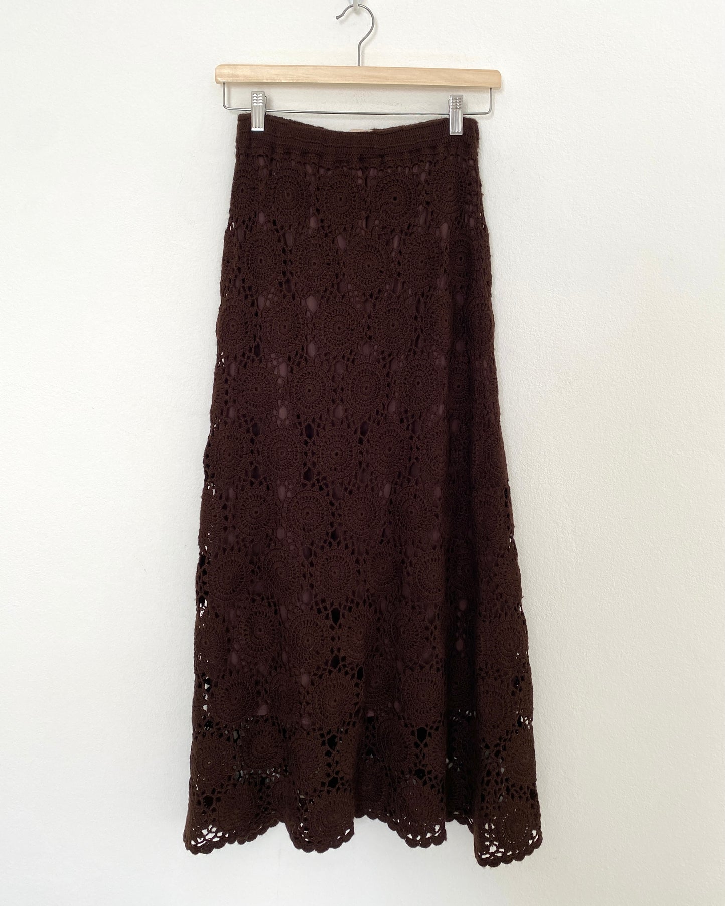 Knit maxi skirt