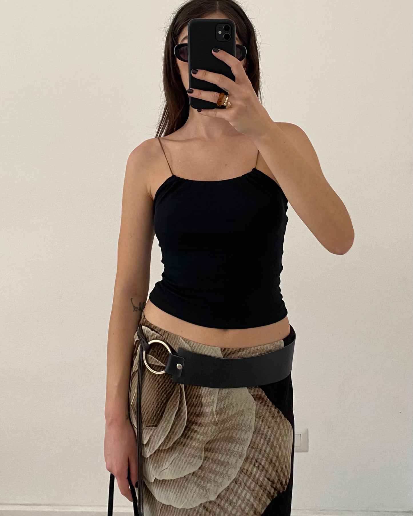 Beaded halterneck top