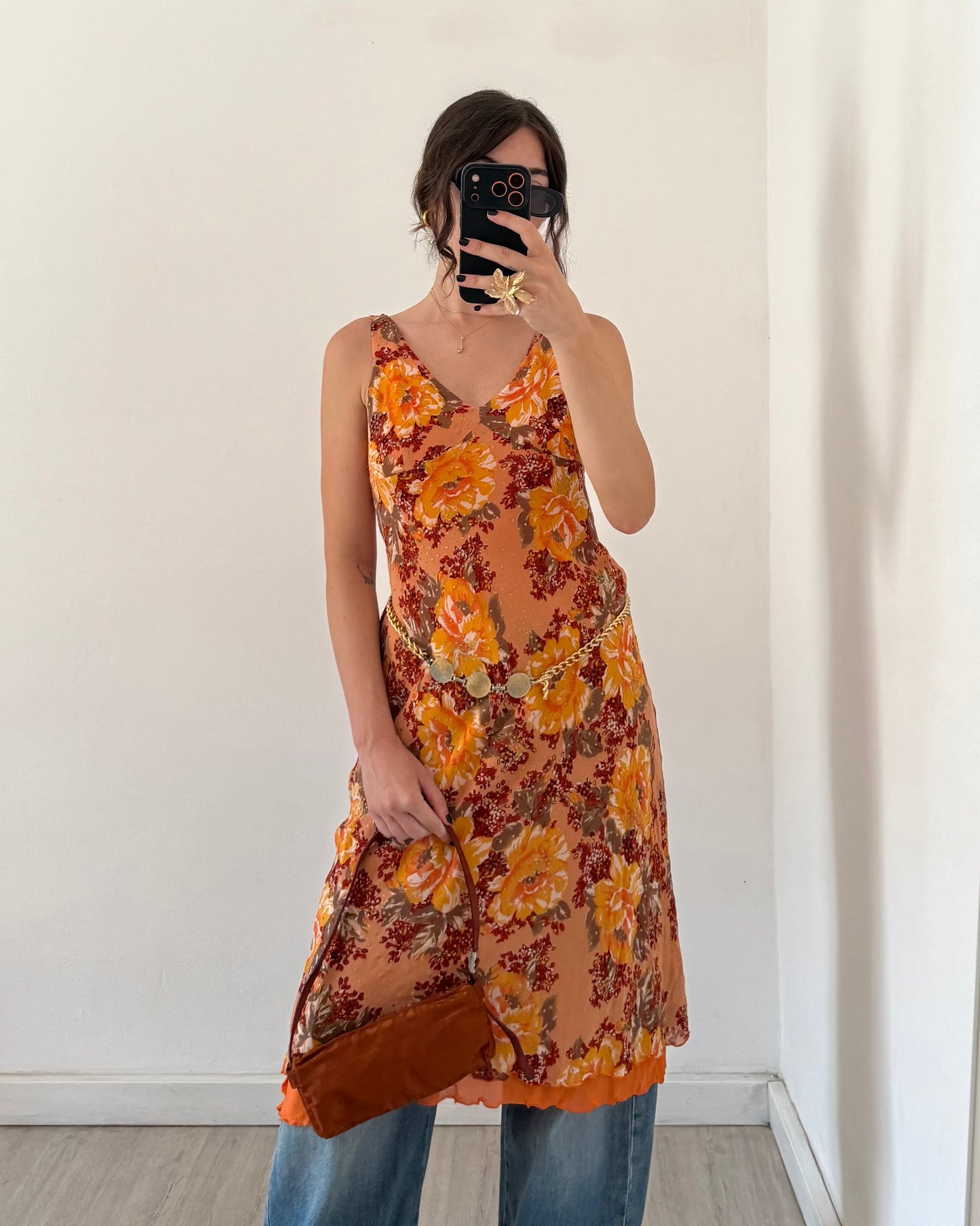 00s embellished midi dress