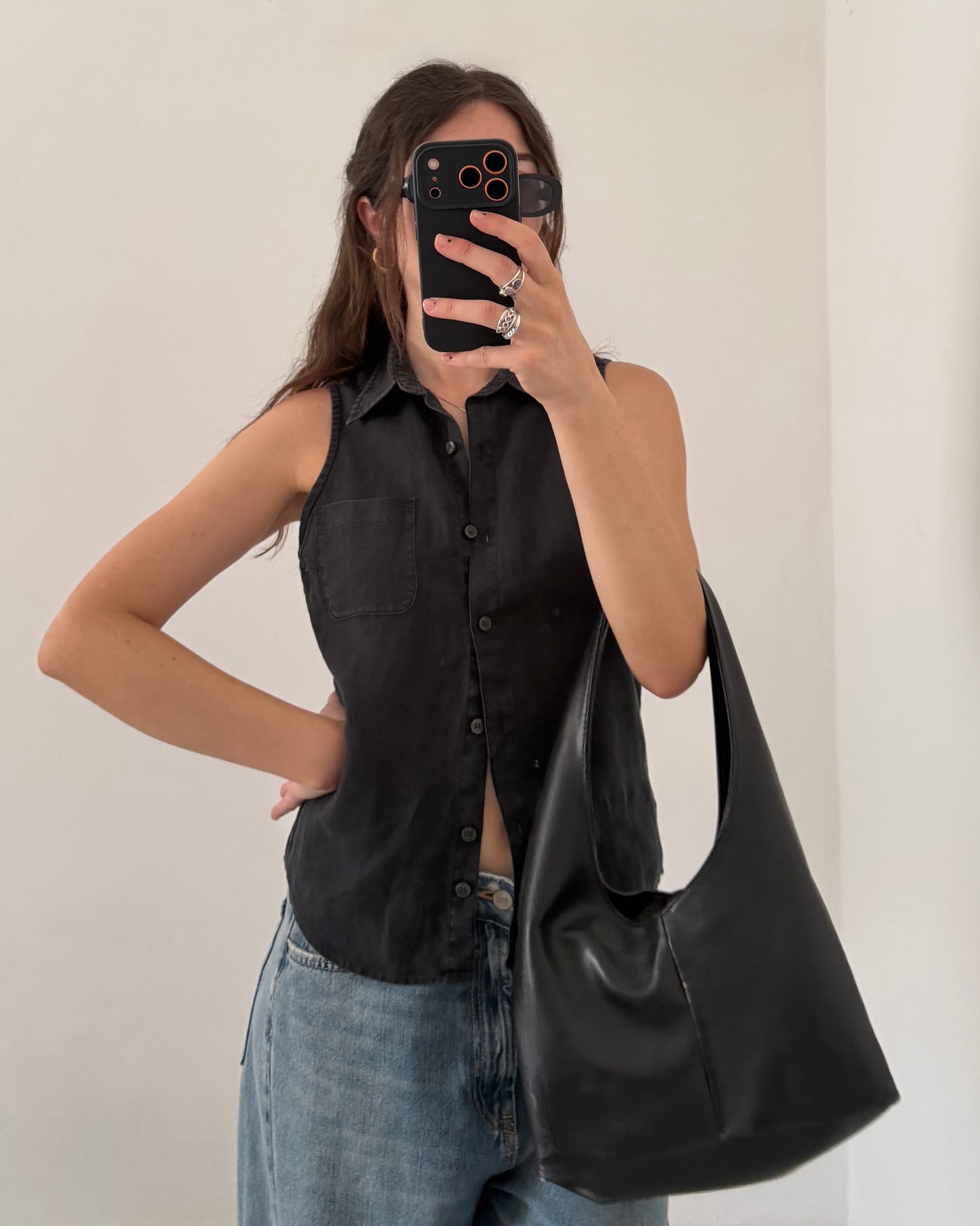 Calvin Klein linen top