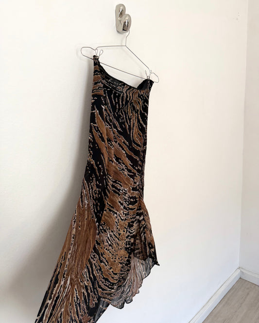 00s asymmetric skirt