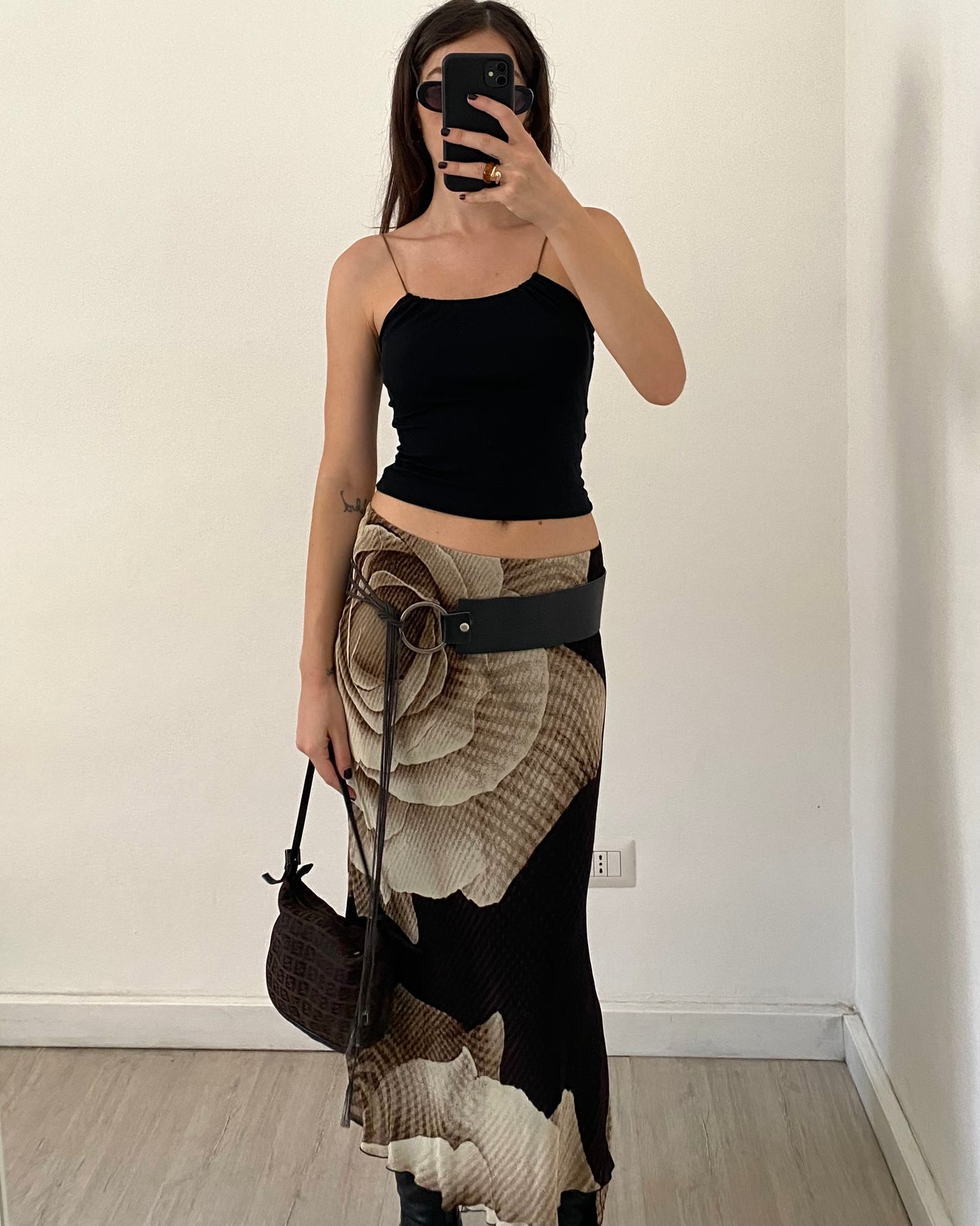 Beaded halterneck top