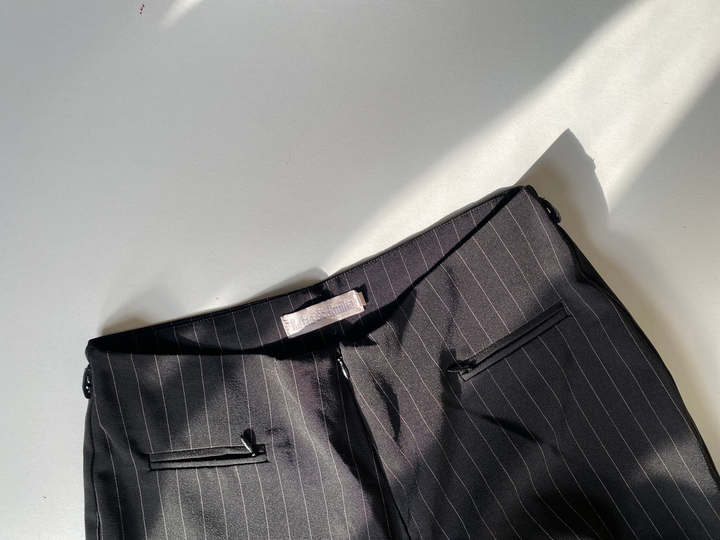 Y2k pinstripe trousers