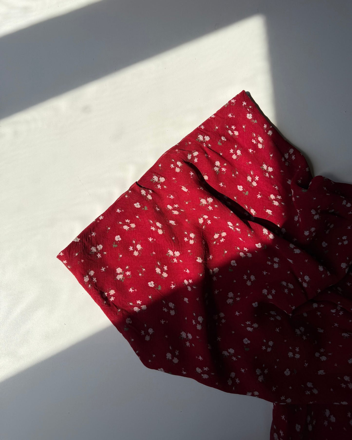 00s floral midi skirt