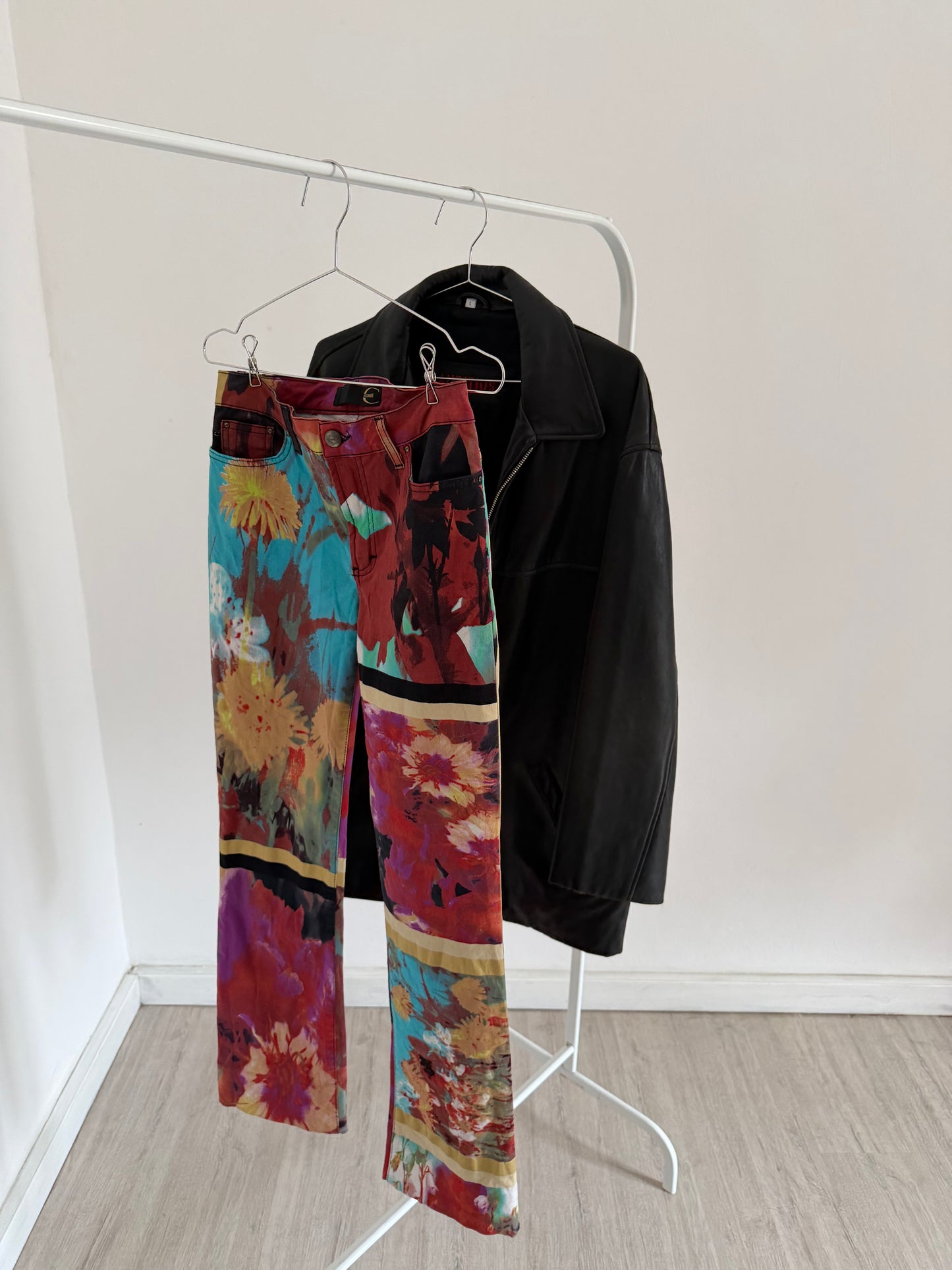 Roberto Cavalli printed jeans