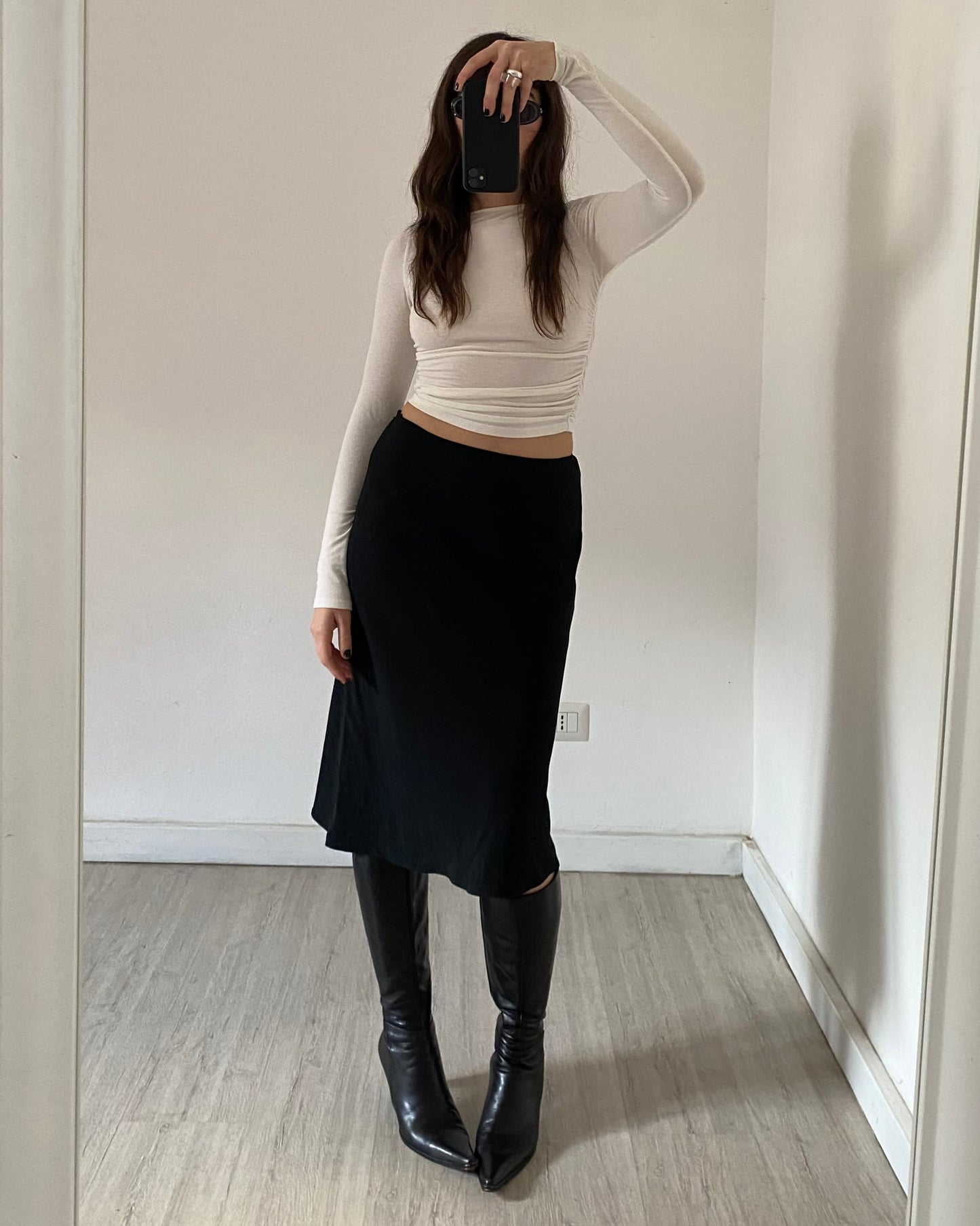 Max&co midi skirt