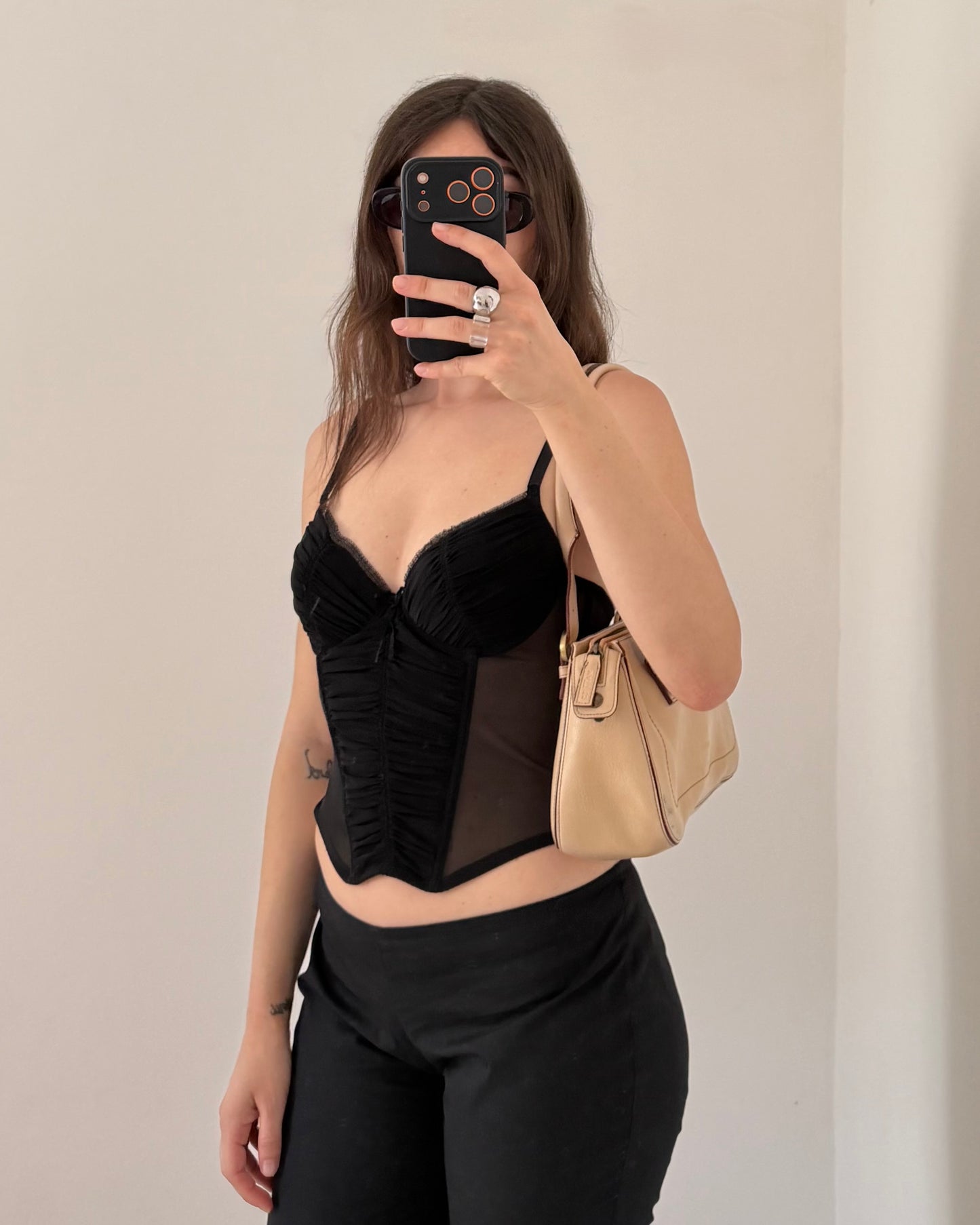 00s ruched corset