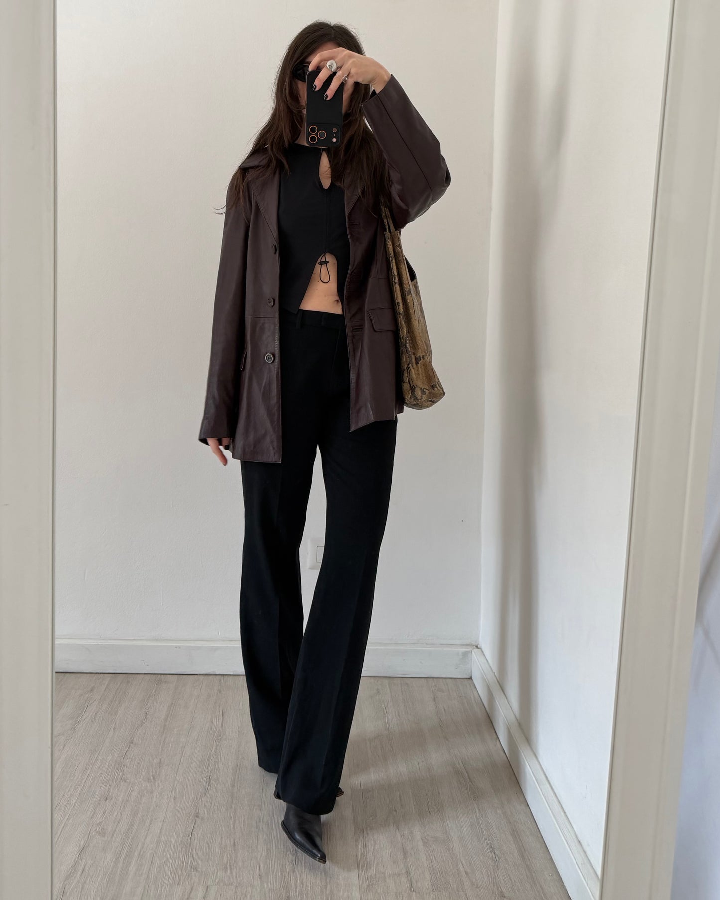 Pinko straight leg suit trousers