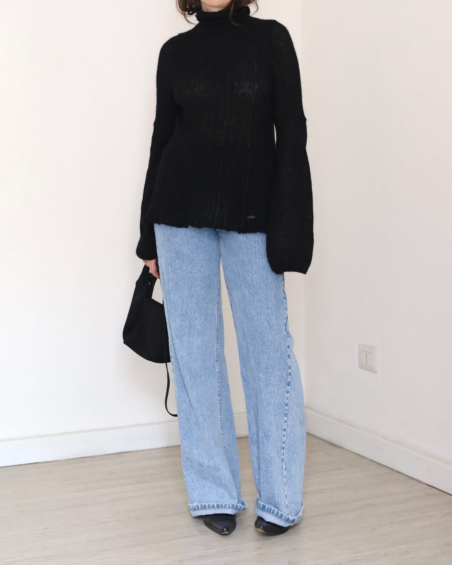 Costume National mohair knit top