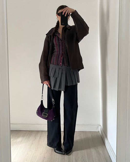 Striped fitted shirt