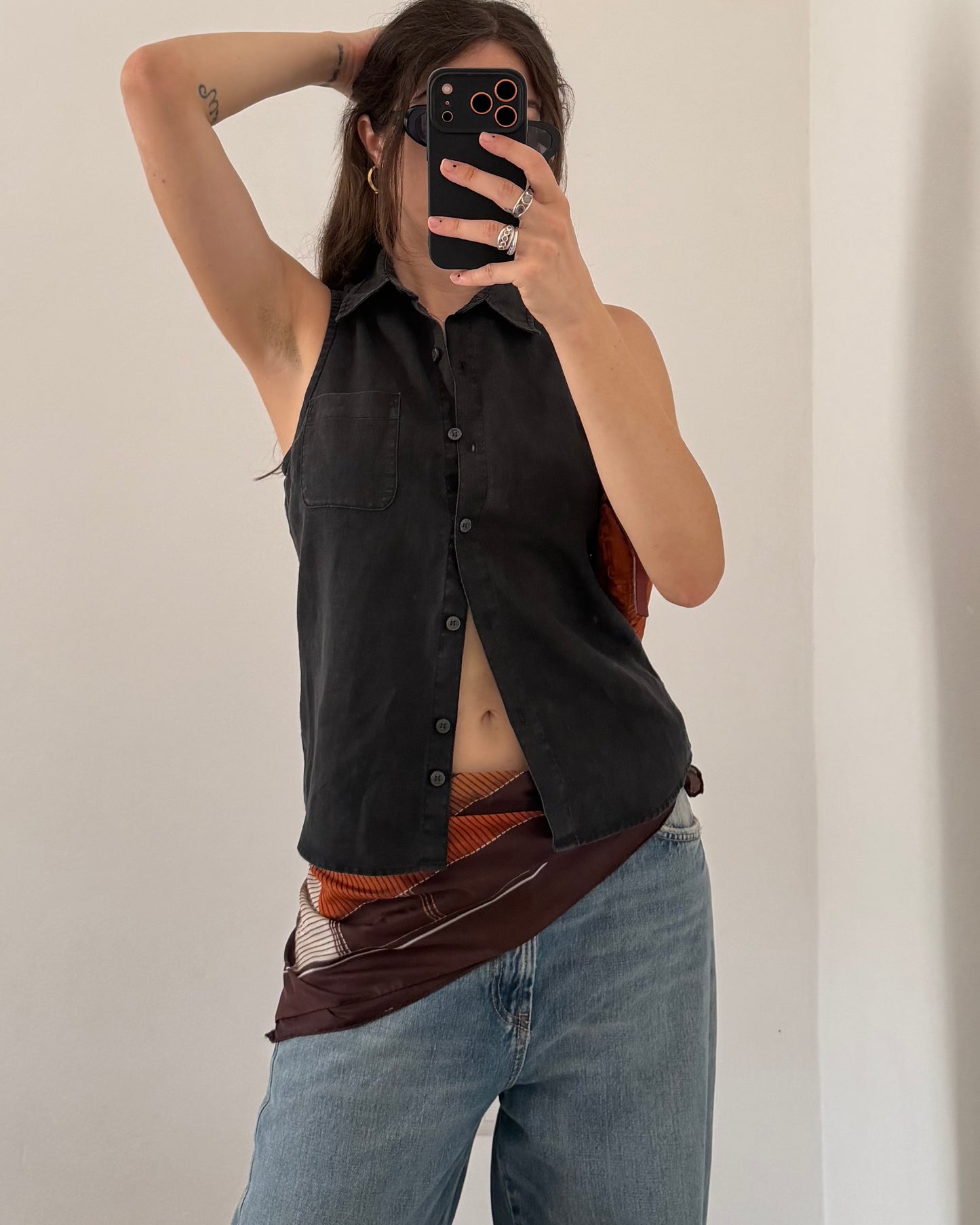 Calvin Klein linen top