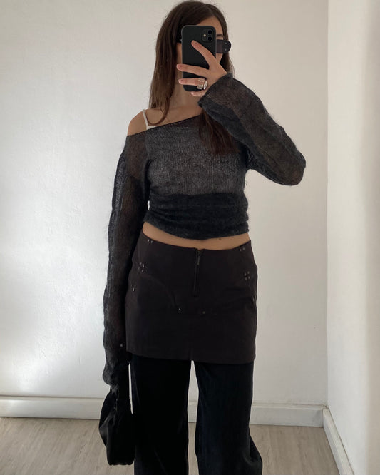 Plein Sud studded mini skirt