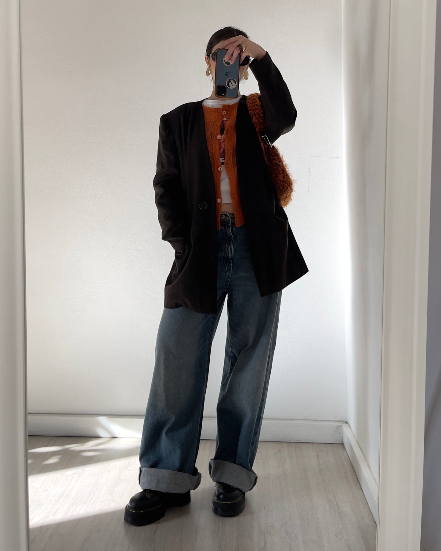 Mohair knit co-ord set