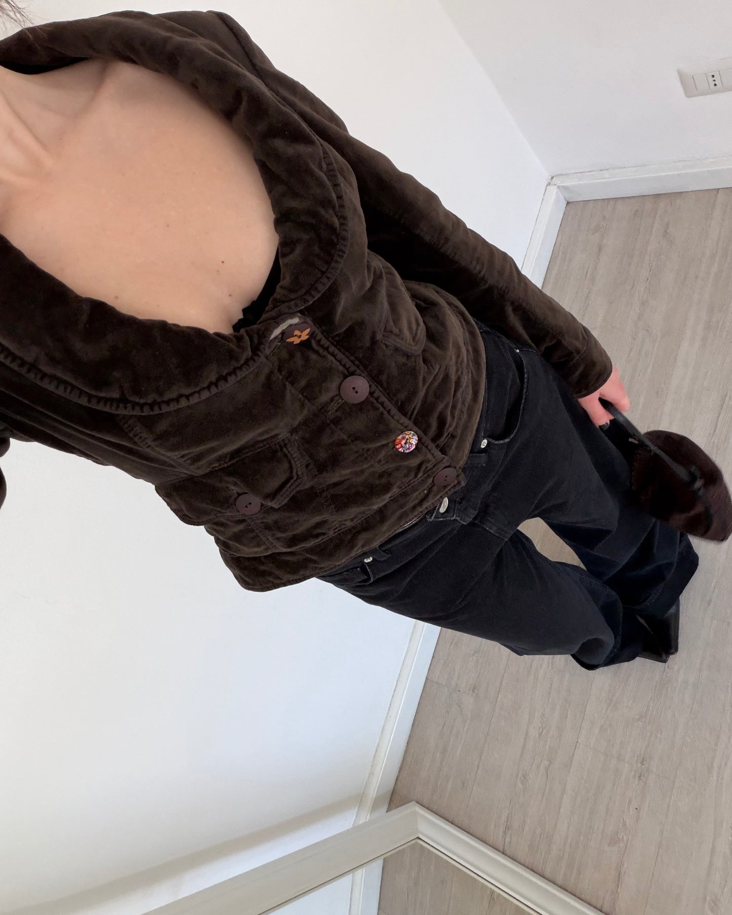 Fitted mini blazer