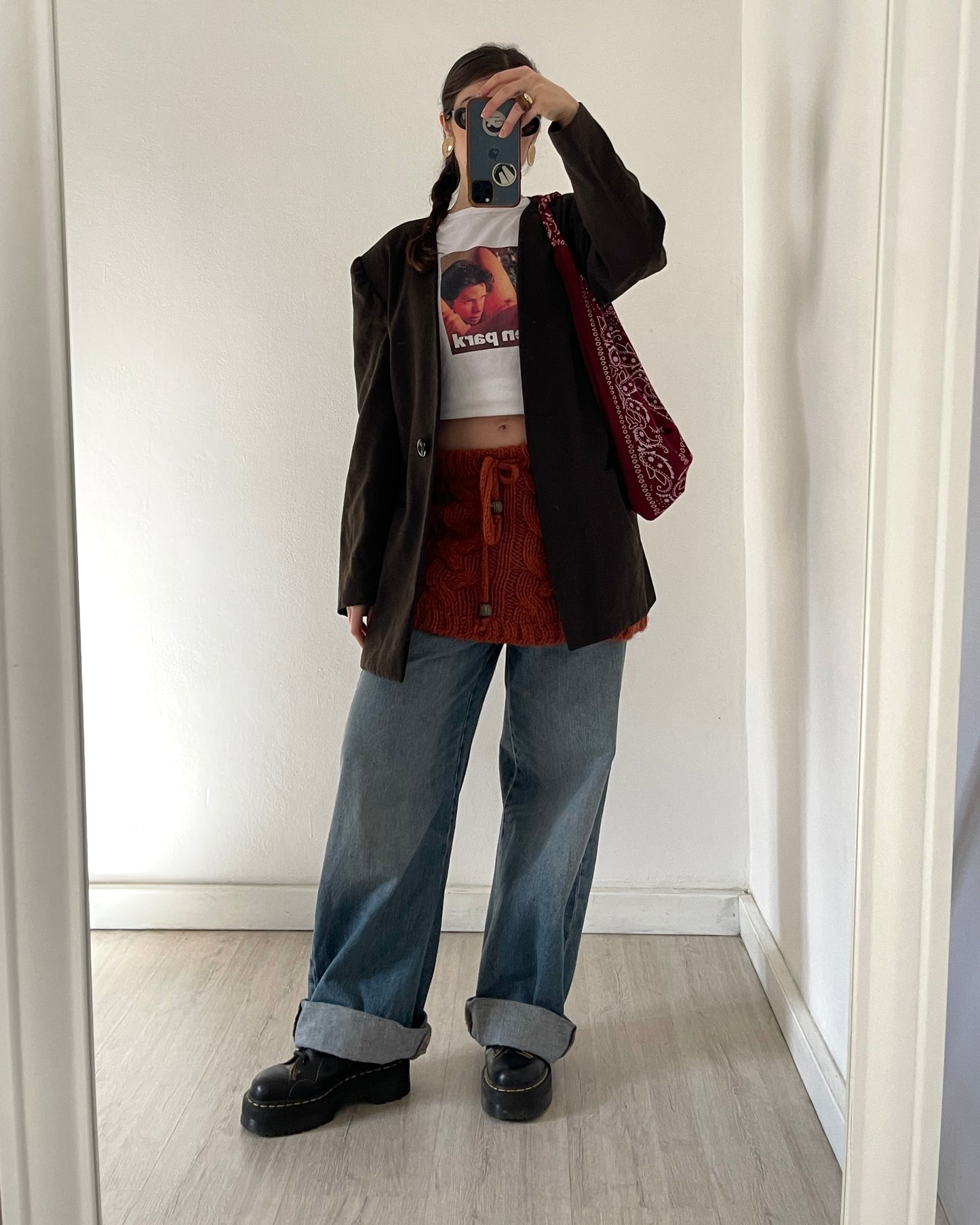 Structured wool blazer