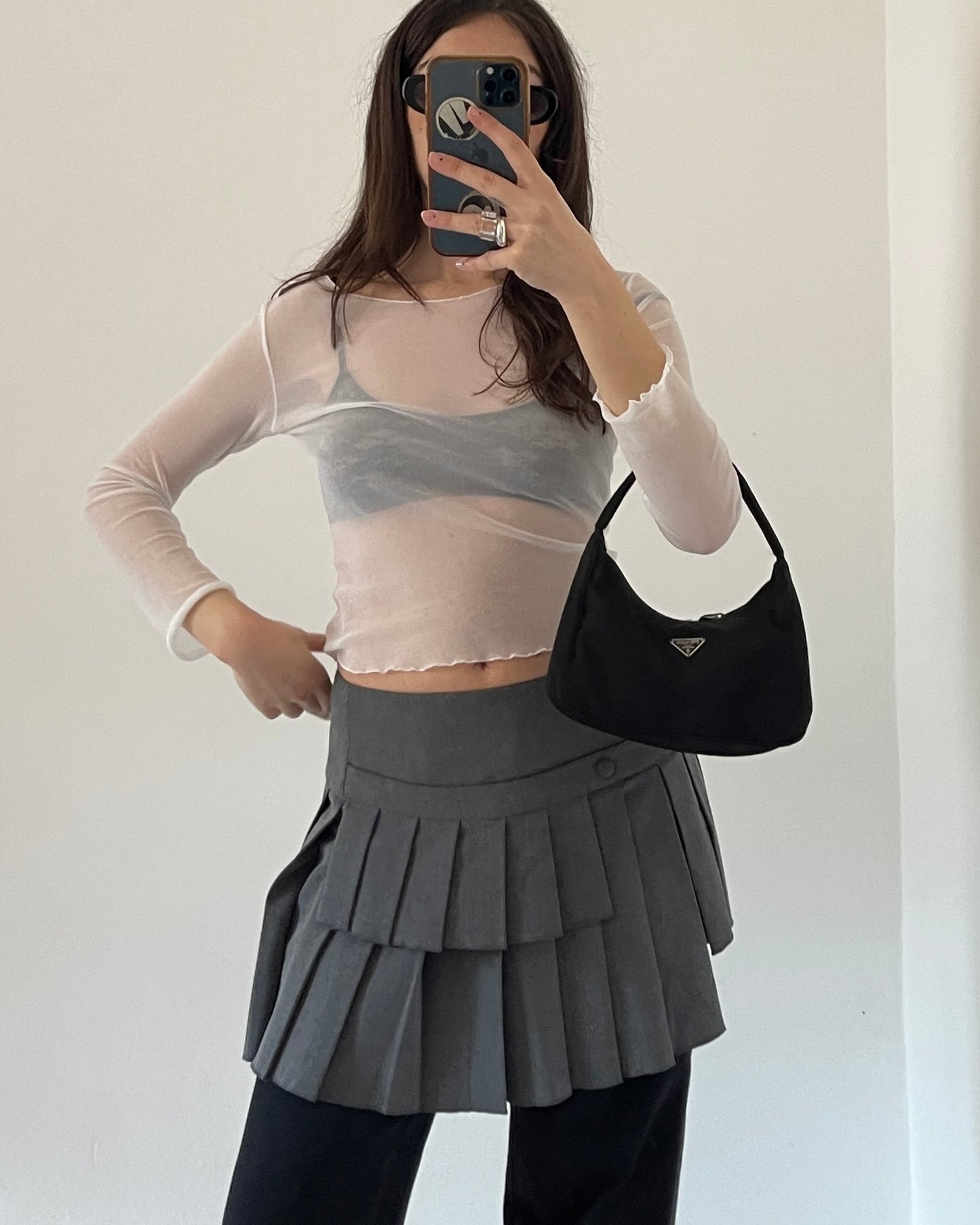 00s micro mesh mesh top