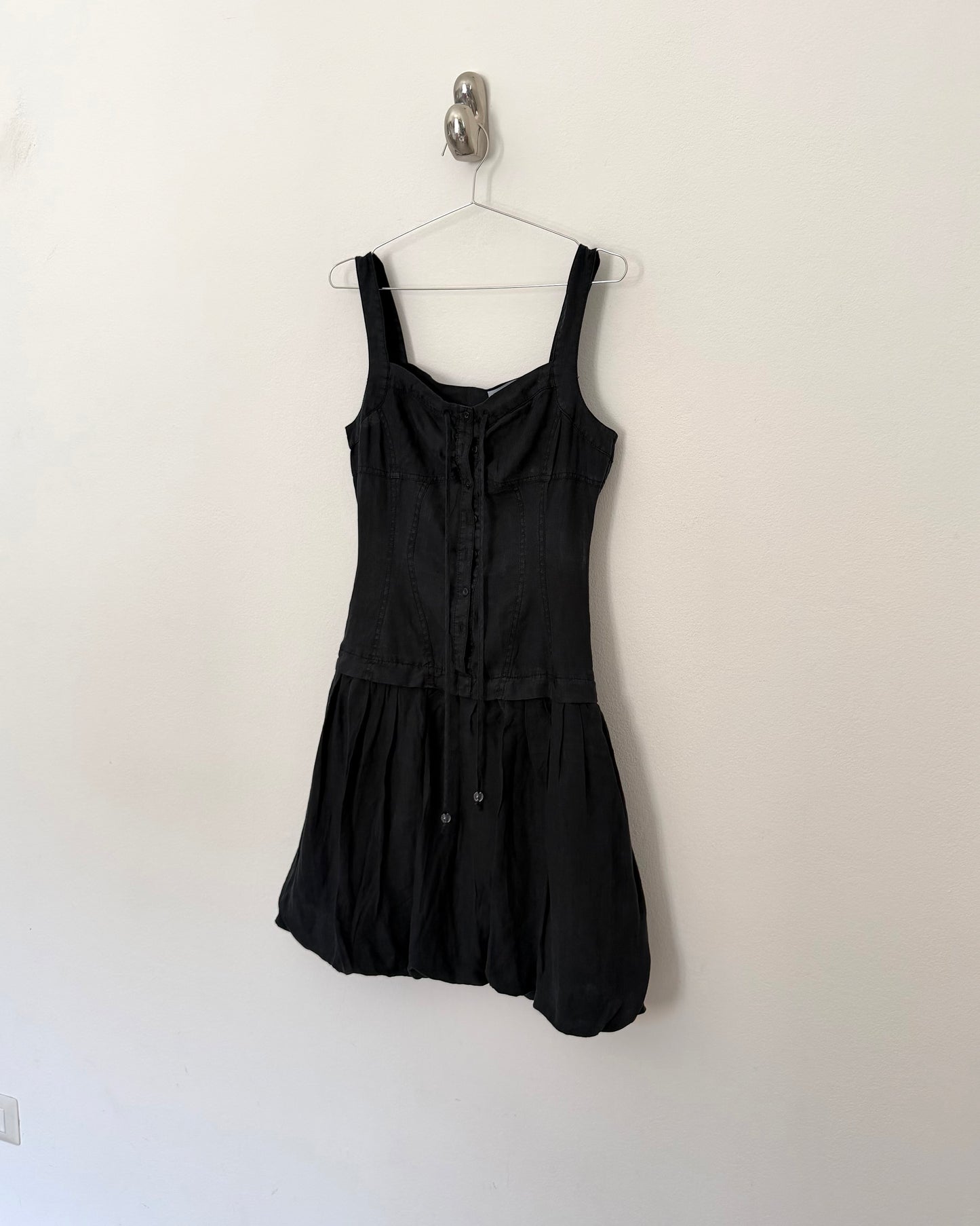 Linen corset dress