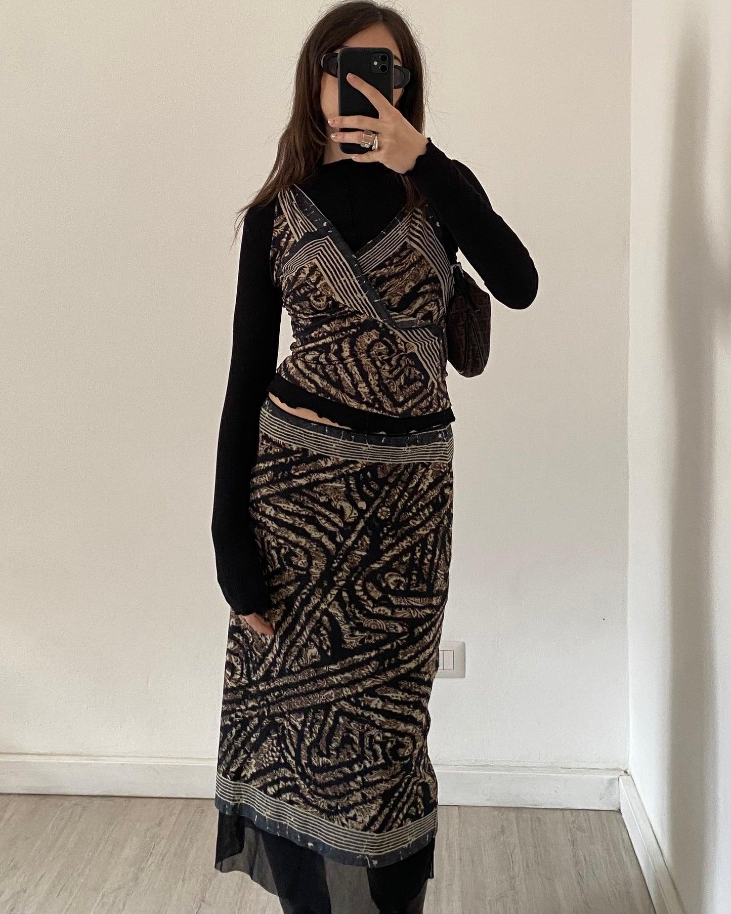 Micro mesh co-ord set