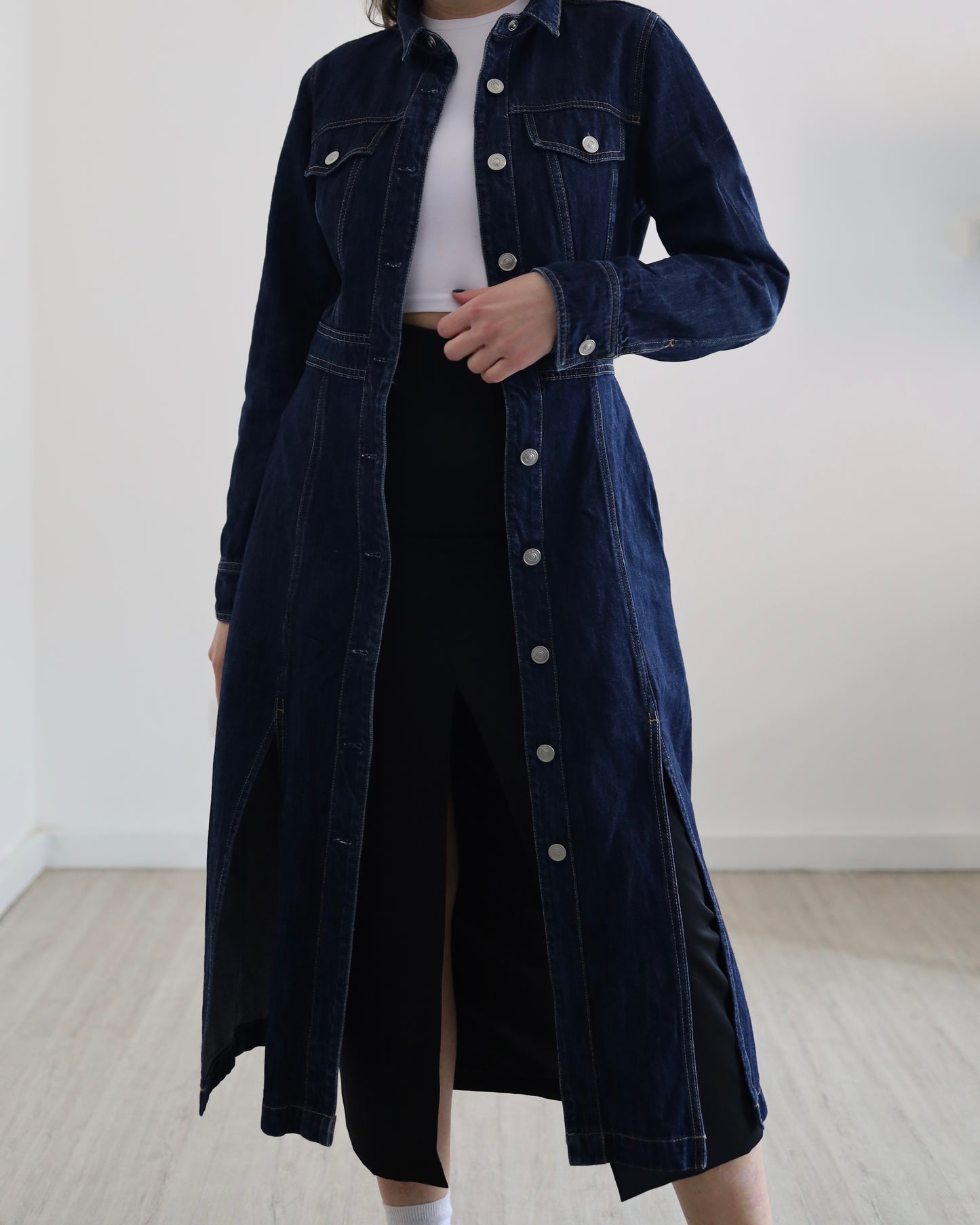 Miss sixty long denim dress