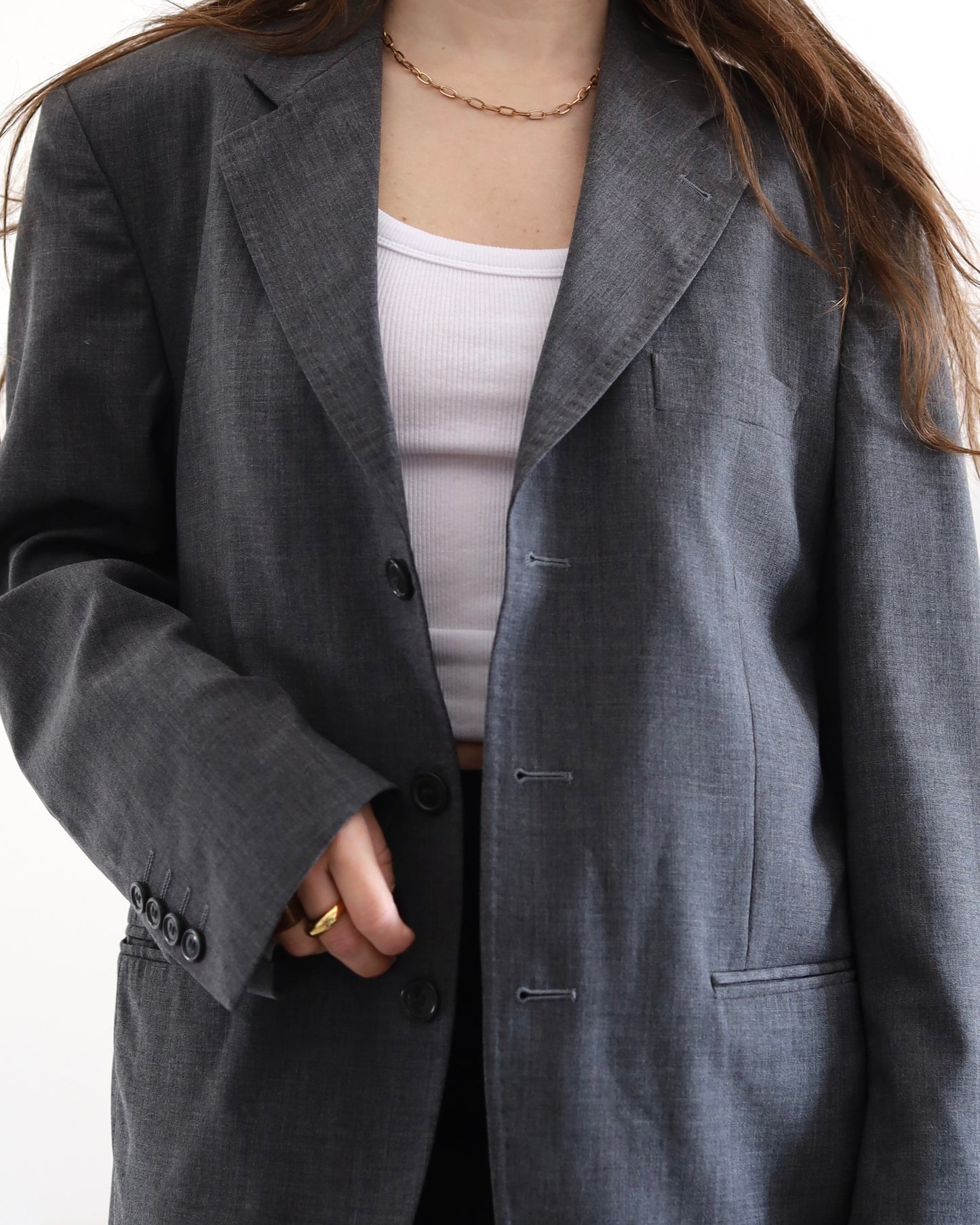 Grey blazer