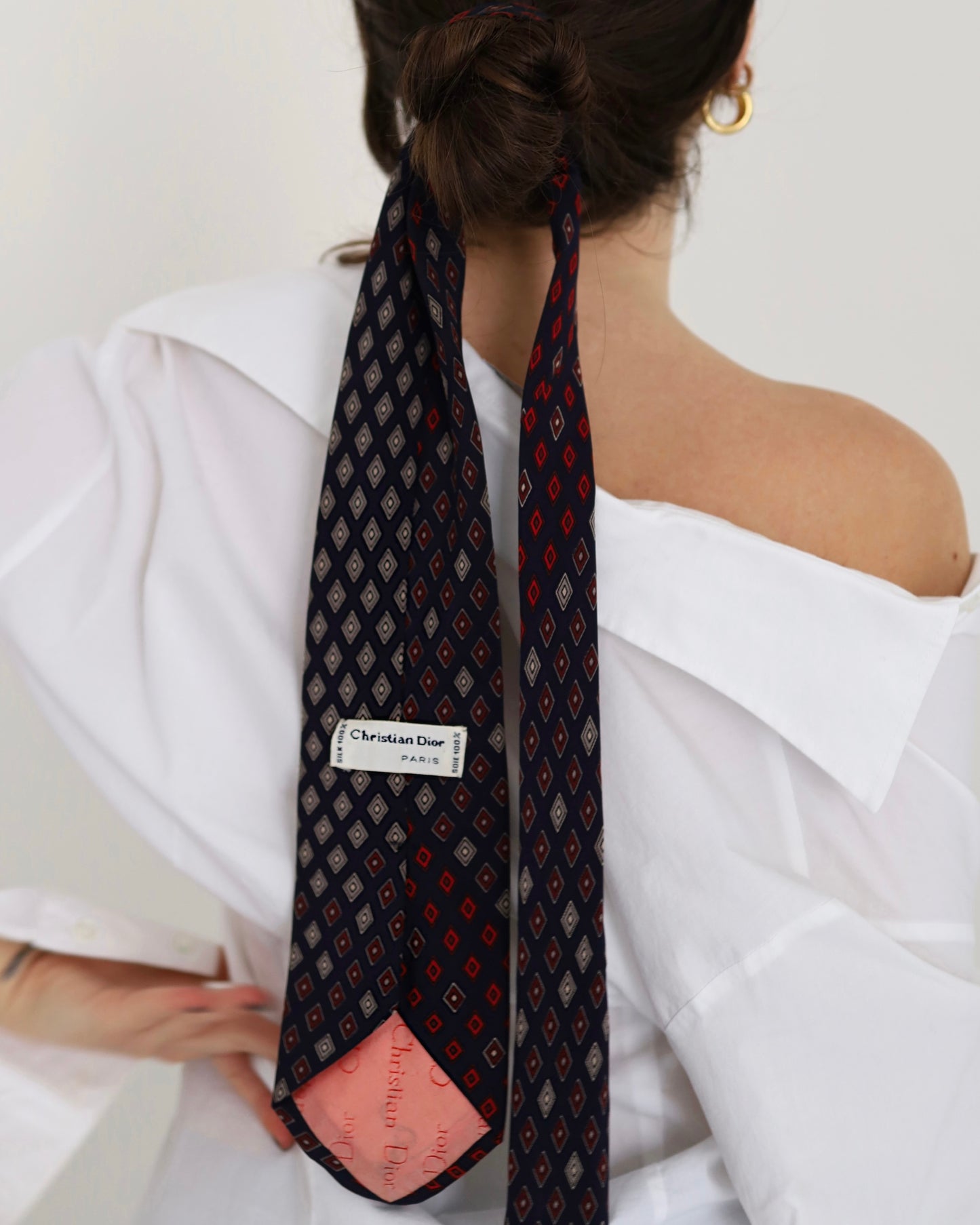 Dior silk tie