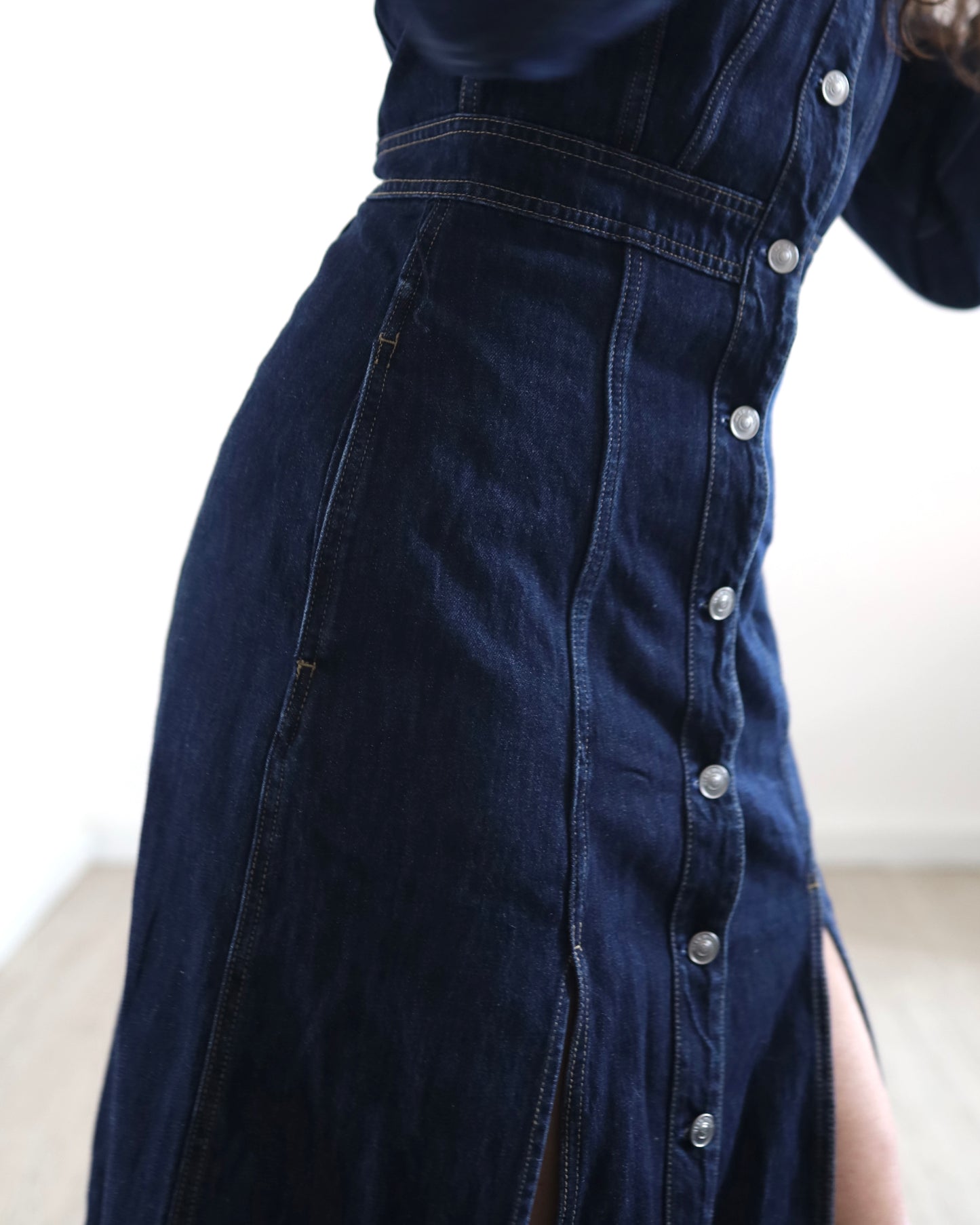 Miss sixty long denim dress