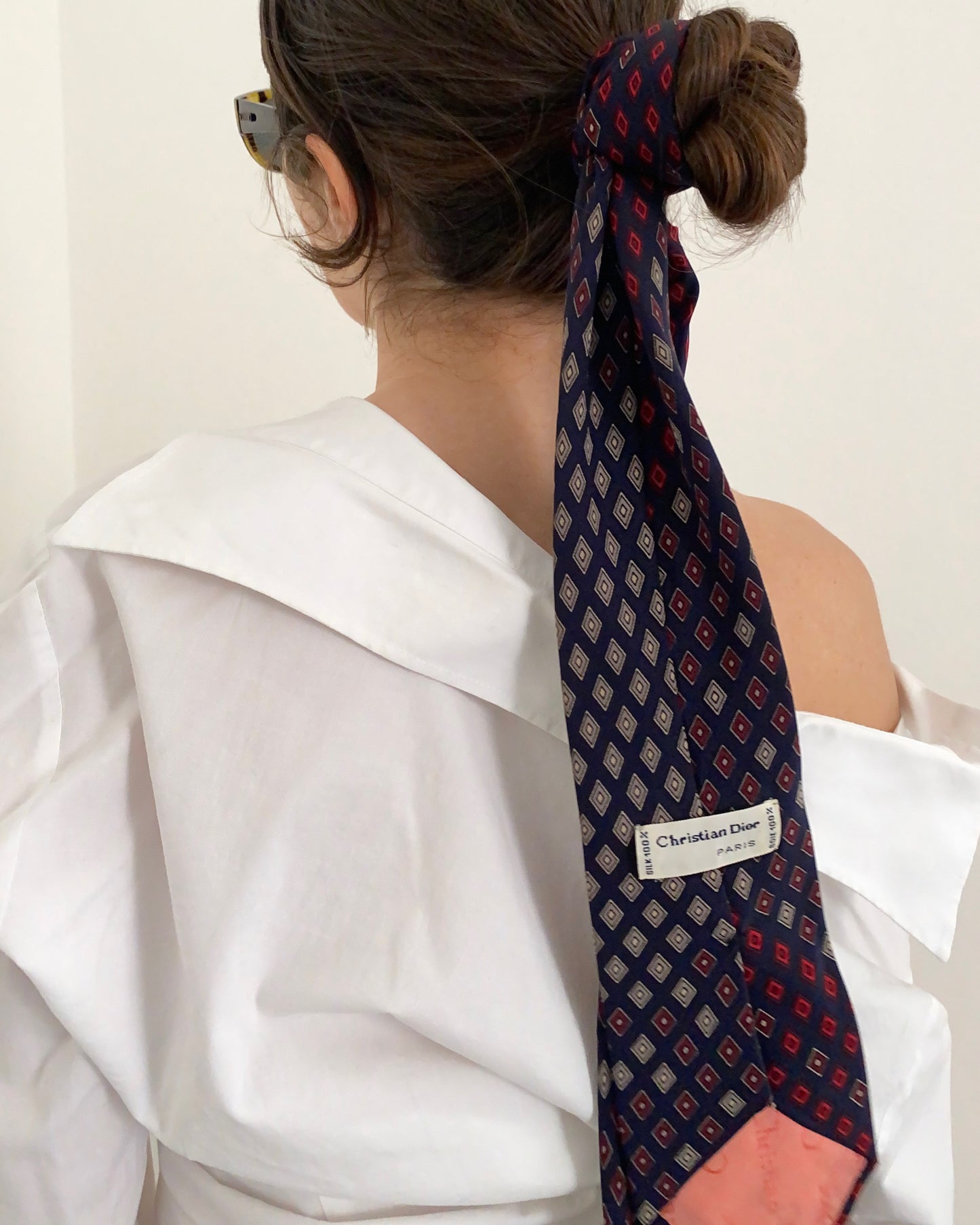 Dior silk tie