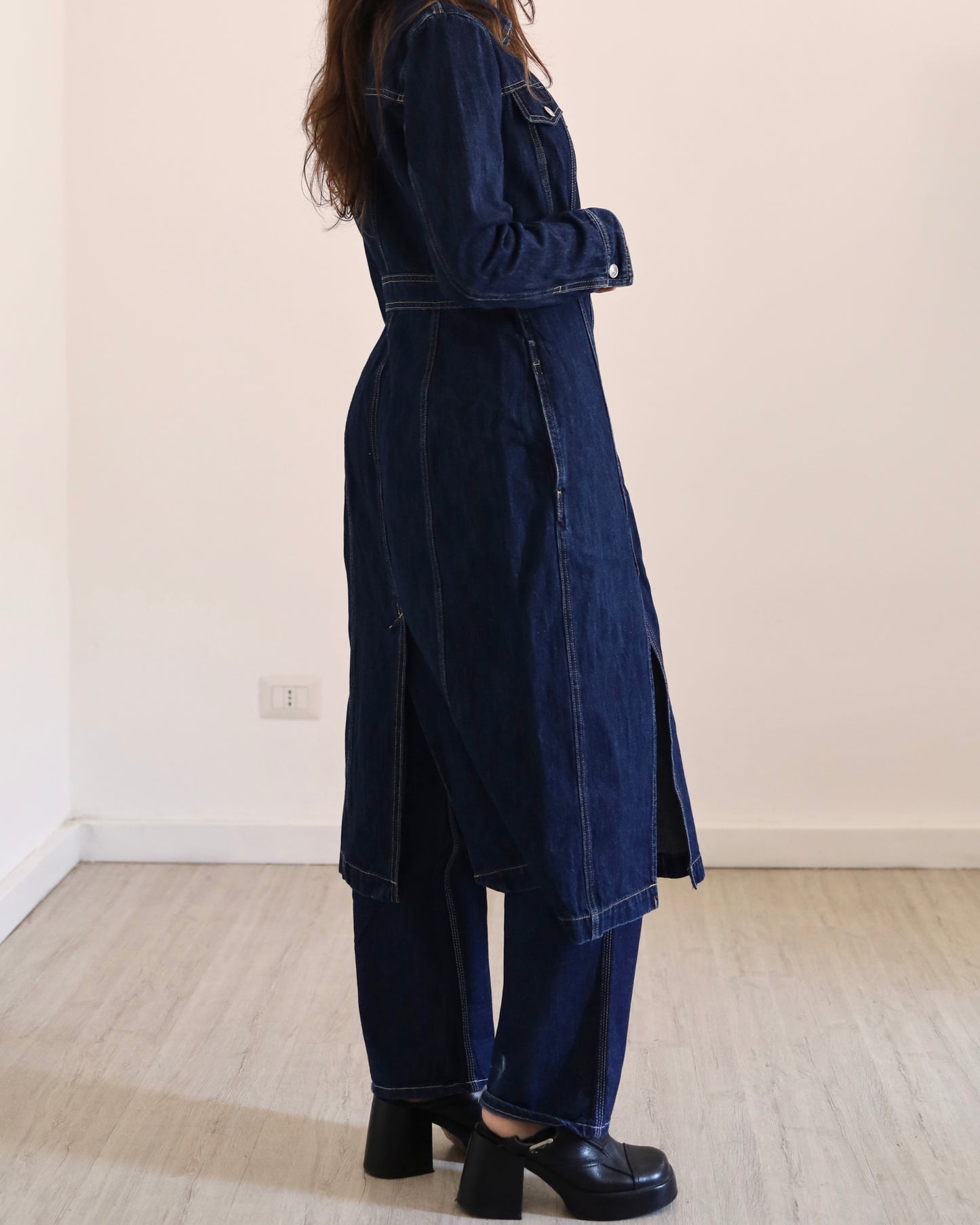 Miss sixty long denim dress