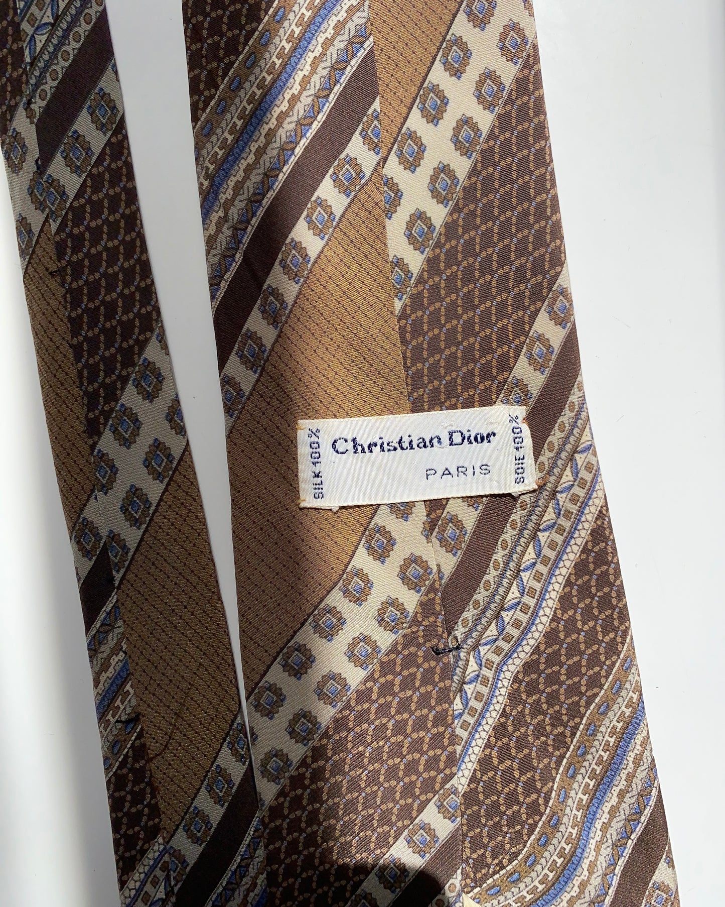 Christian Dior silk tie no